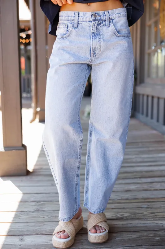 Just Black Laidback Barrel Jean made by LANE 201