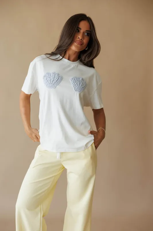 Shell Crochet Tee made by Sunday Edition