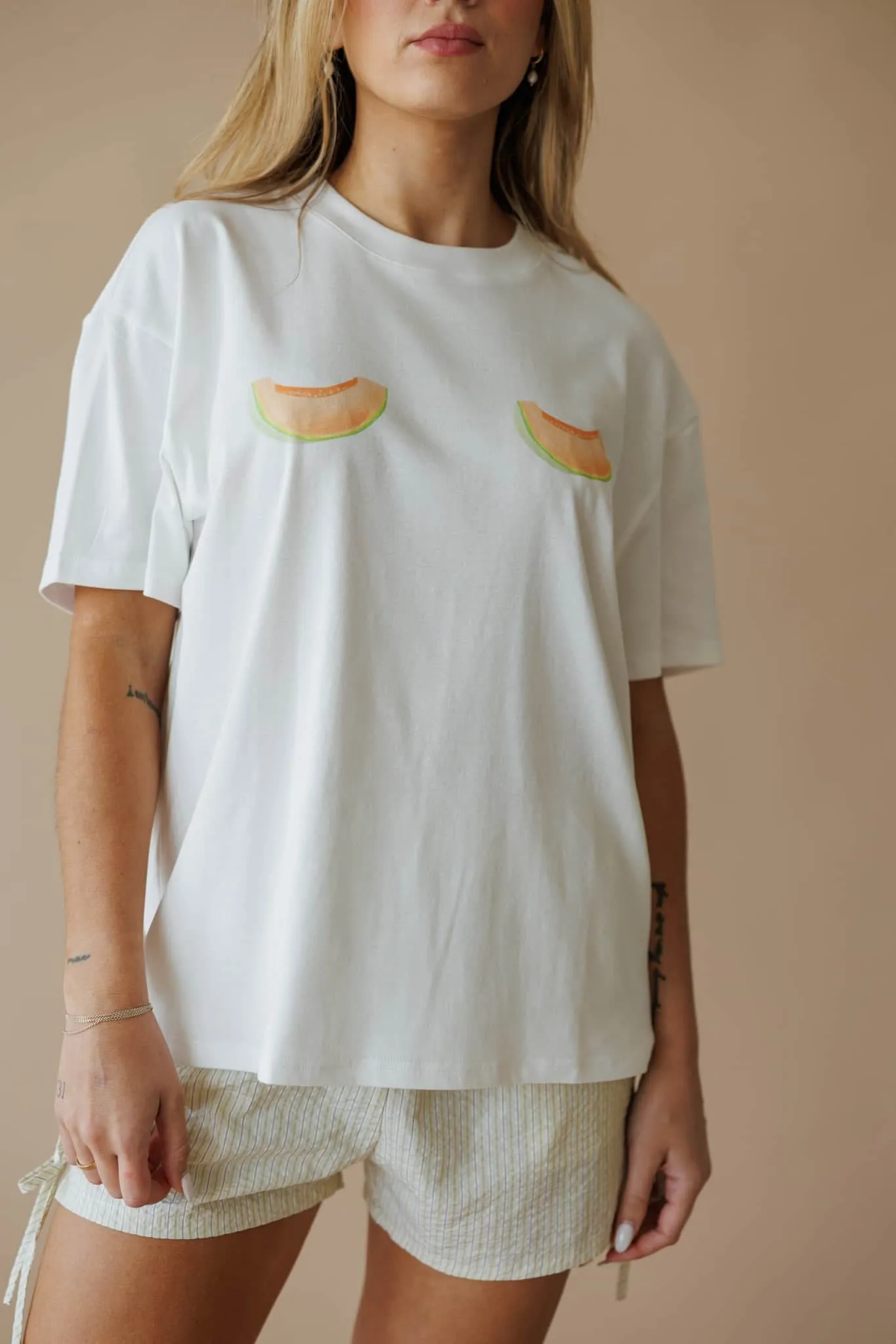 Melon Graphic Print Tee sold by LANE 201 product image thumbnail 2