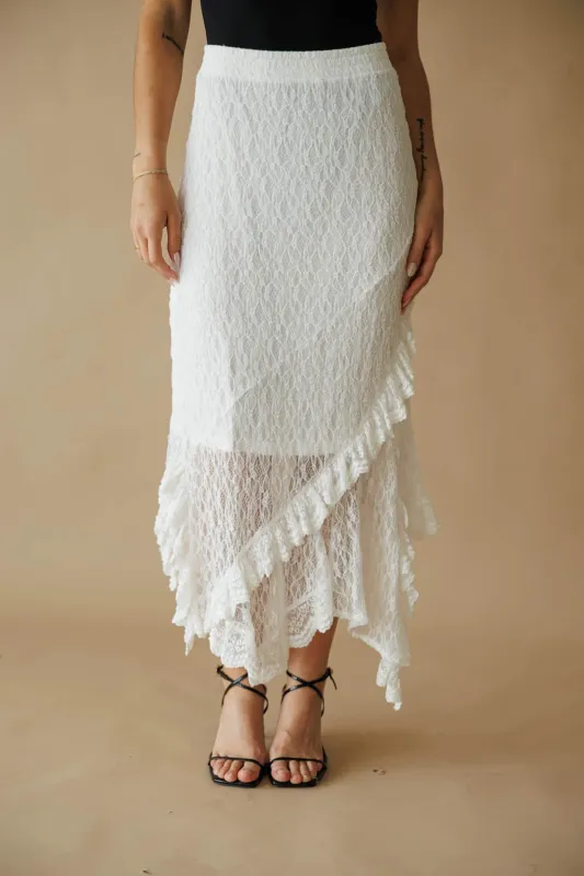 Gypsy Lace Midi Skirt made by Klesis