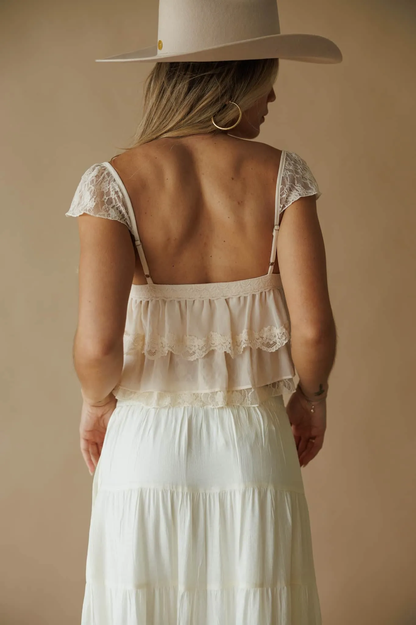 Crushworthy Lace Top sold by LANE 201 product image thumbnail 4