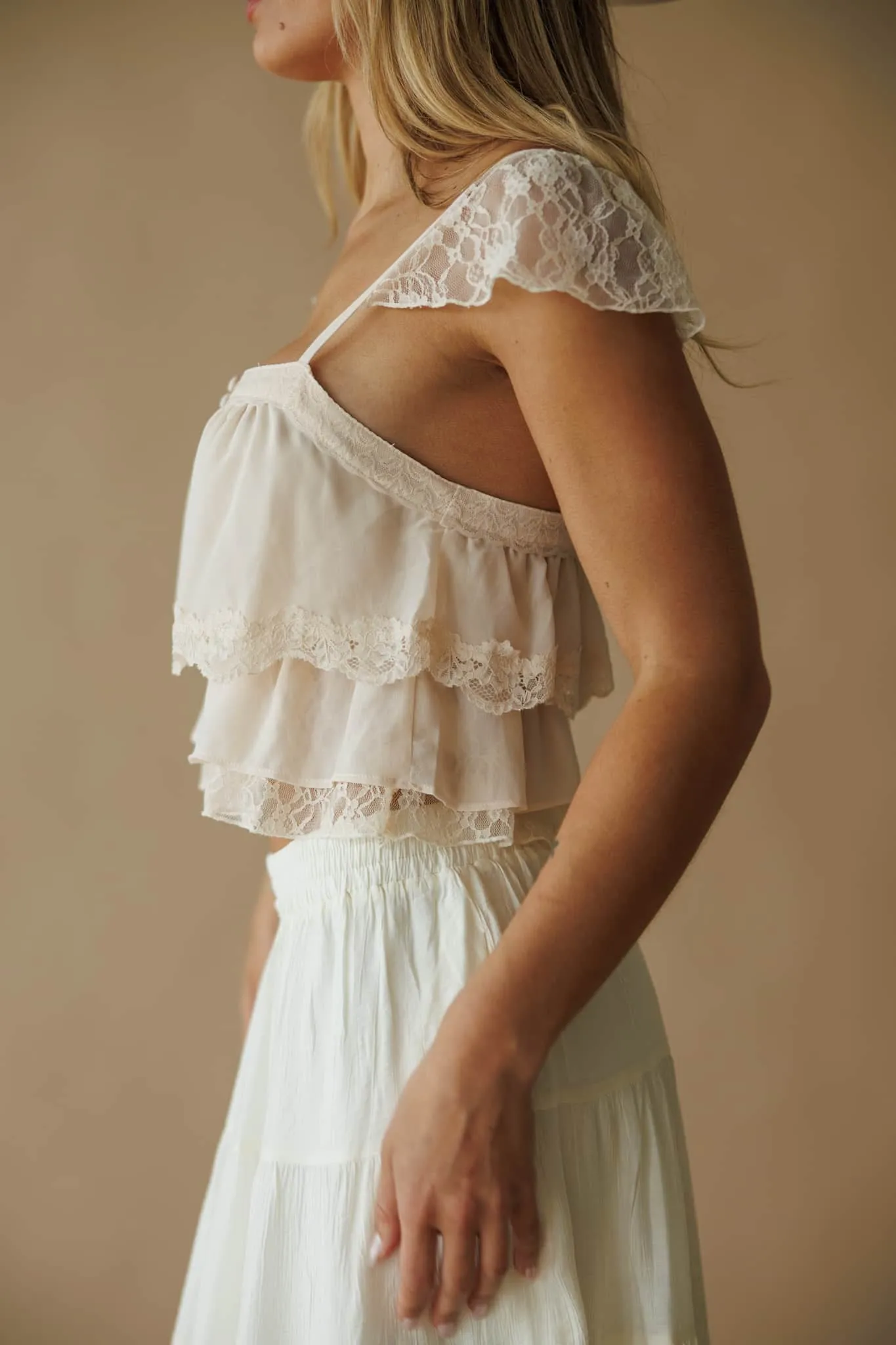 Crushworthy Lace Top sold by LANE 201 product image thumbnail 3