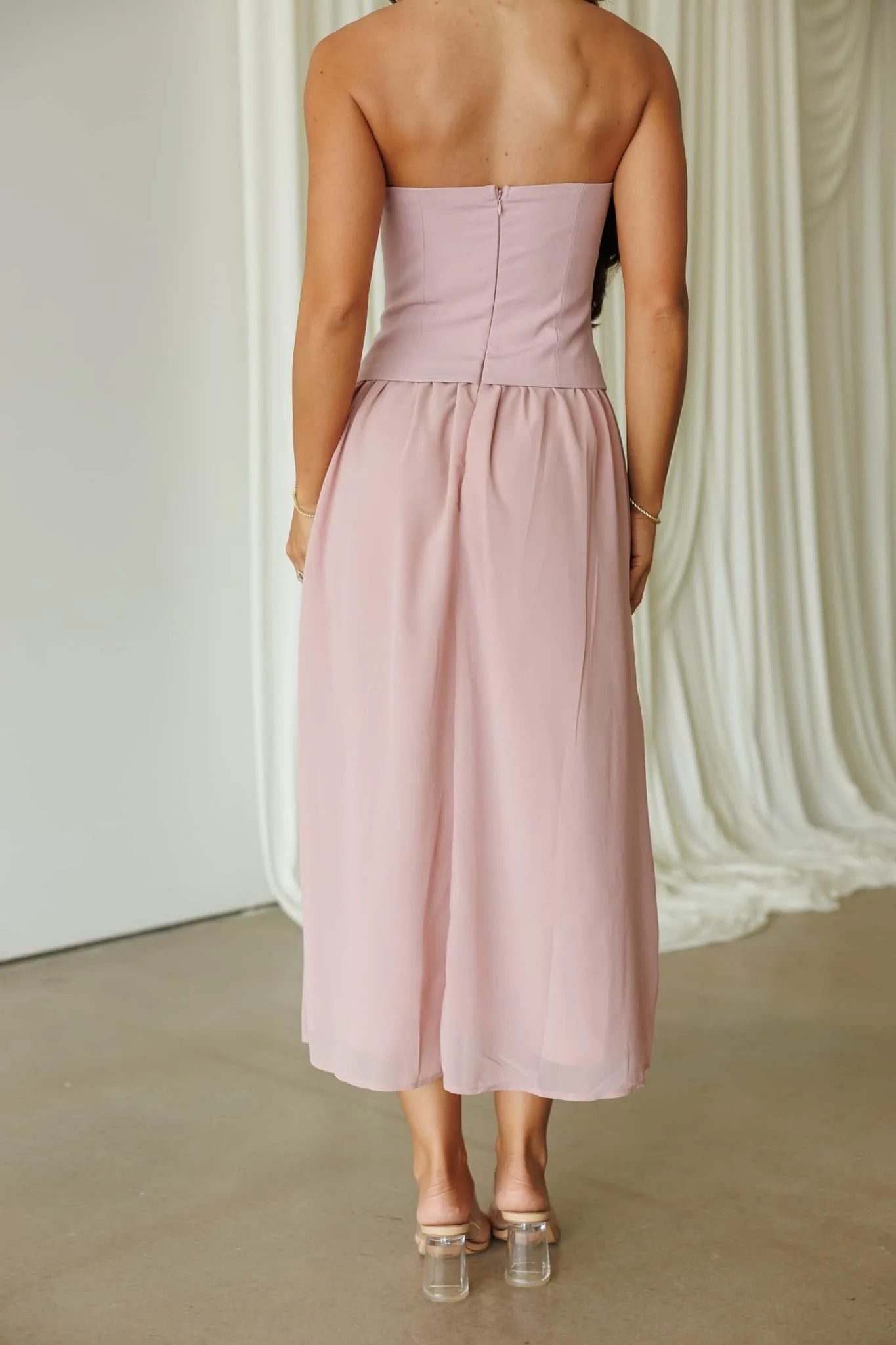 Everblush Midi Dress sold by LANE 201 product image thumbnail 4