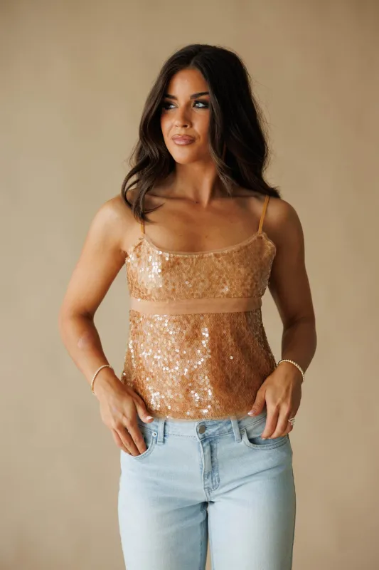 Champagne Energy Top made by Lena
