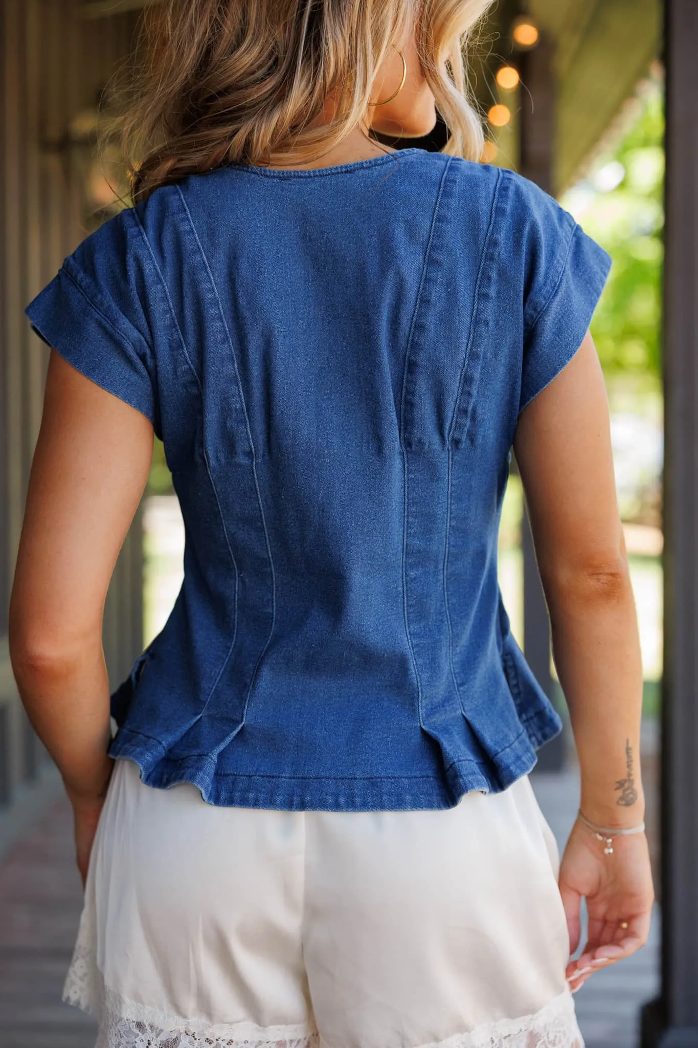 Open Road Denim Top sold by LANE 201 product image thumbnail 2