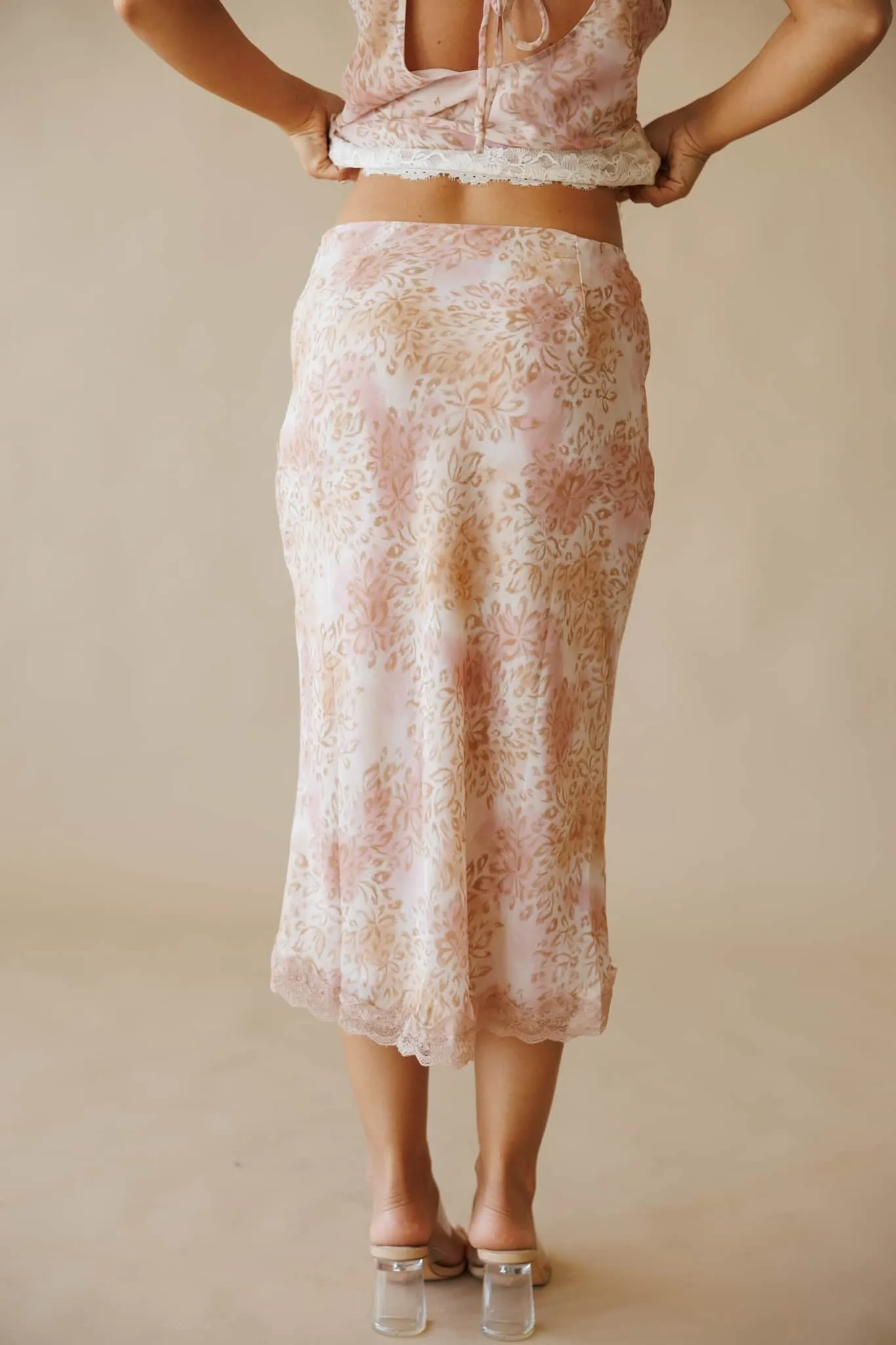 Rose Safari Lace Skirt sold by LANE 201 product image thumbnail 4