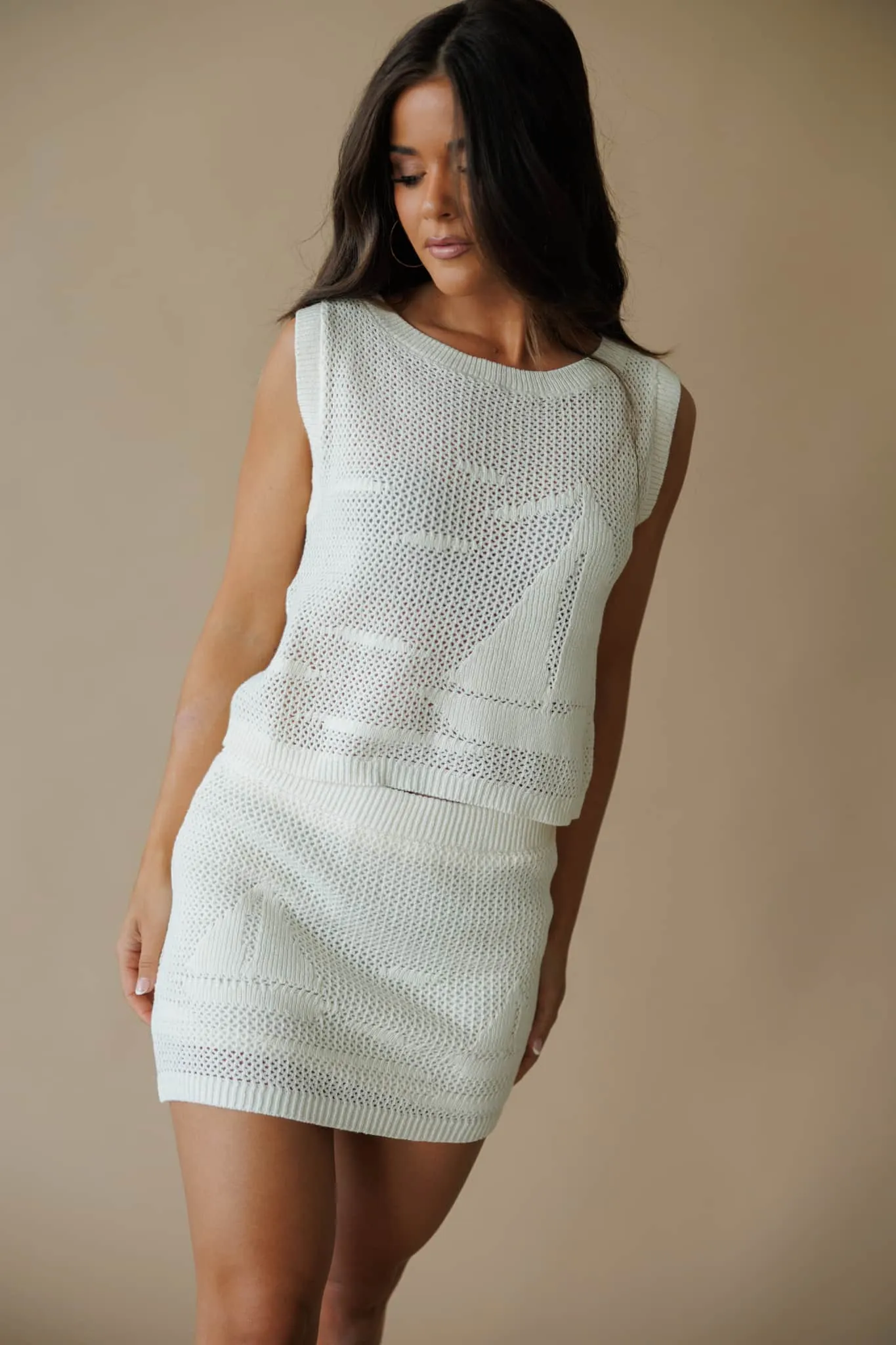Boat Day Crochet Top sold by LANE 201