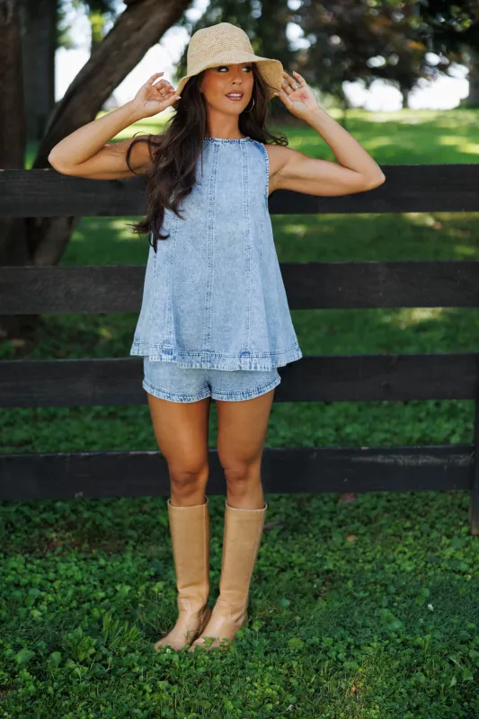 [Pre-Order!] Heritage Honey Denim Top made by Klesis
