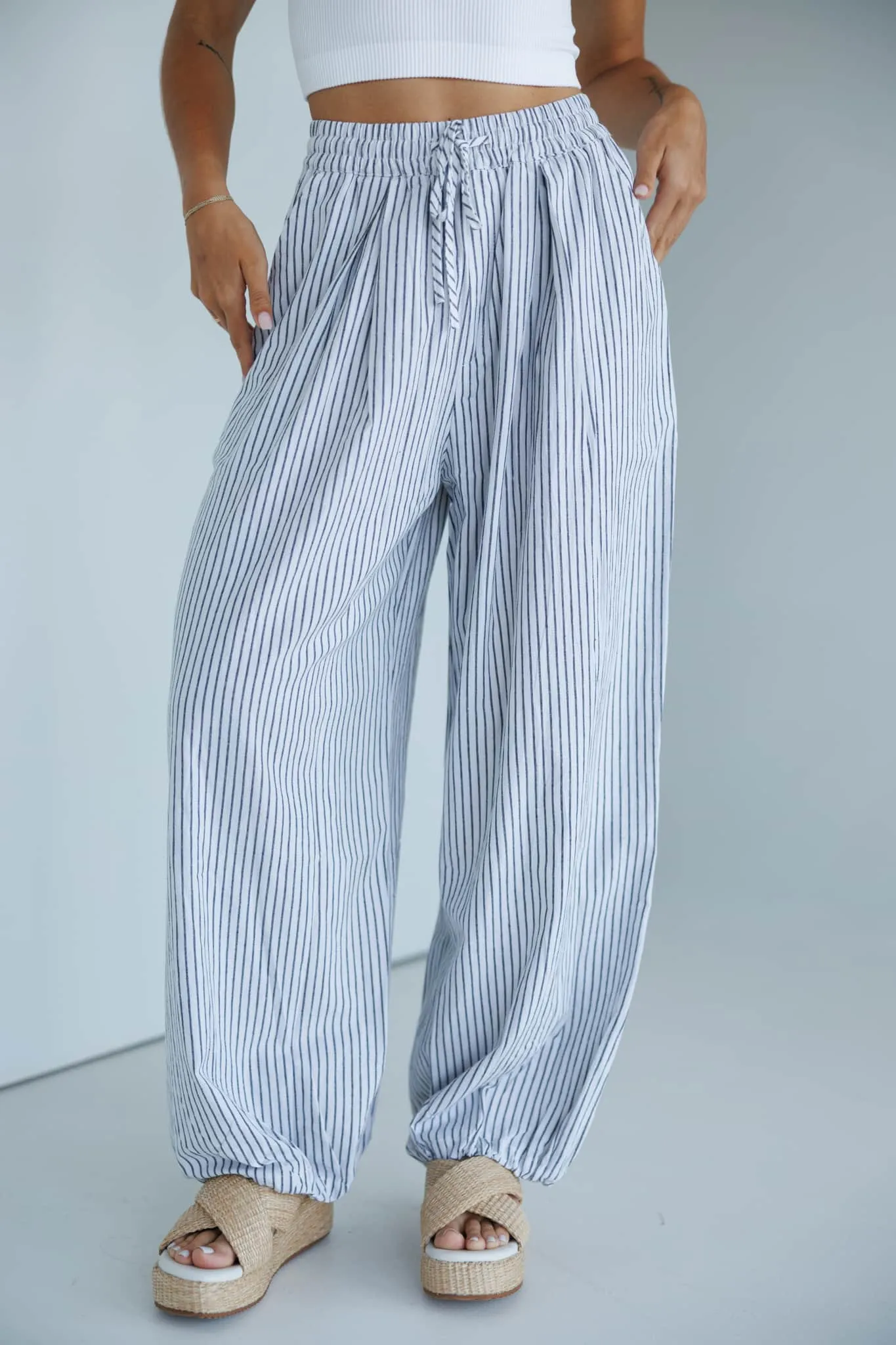 Thread Lightly Balloon Pants sold by LANE 201