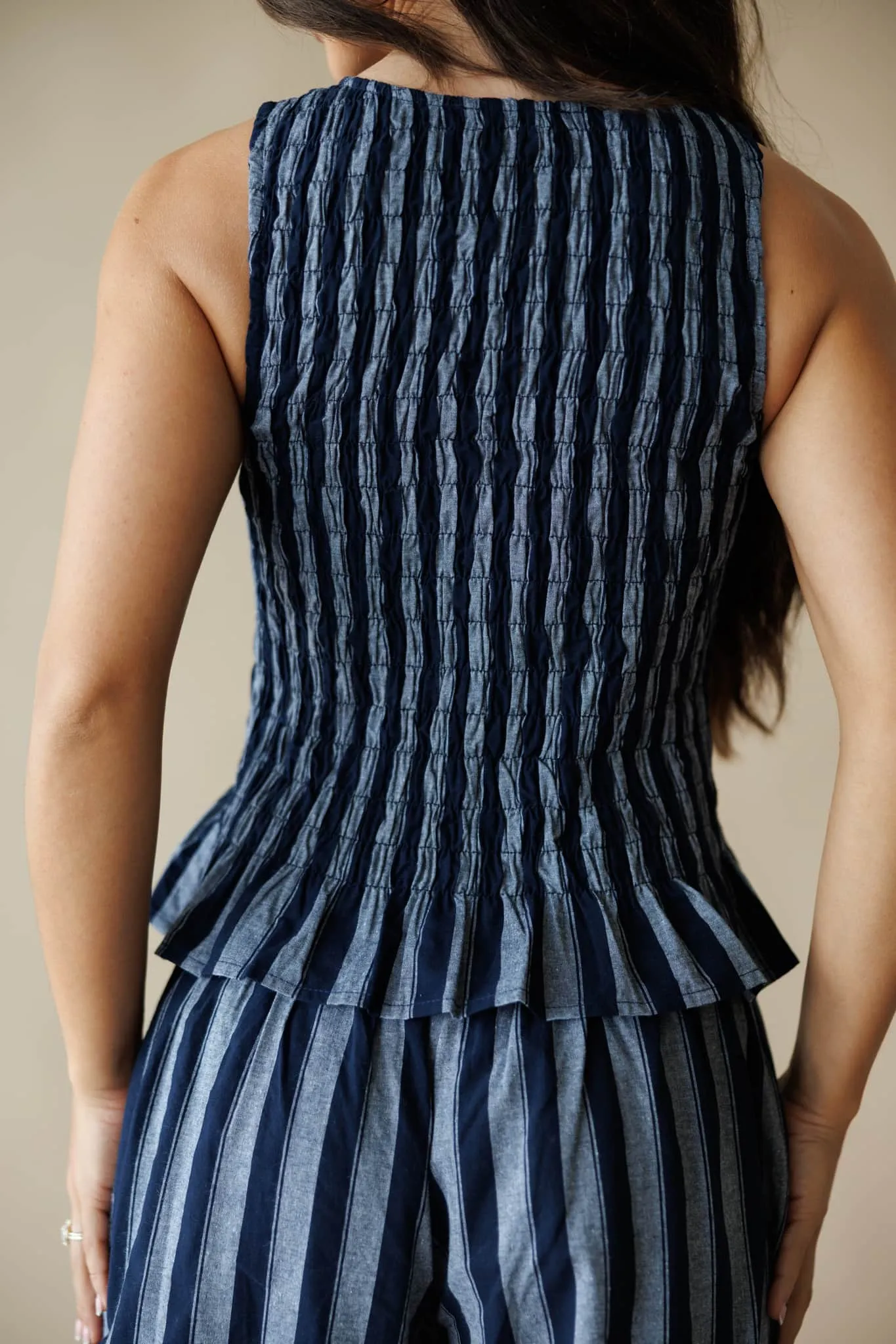 Marina Nights Striped Top sold by LANE 201 product image thumbnail 3