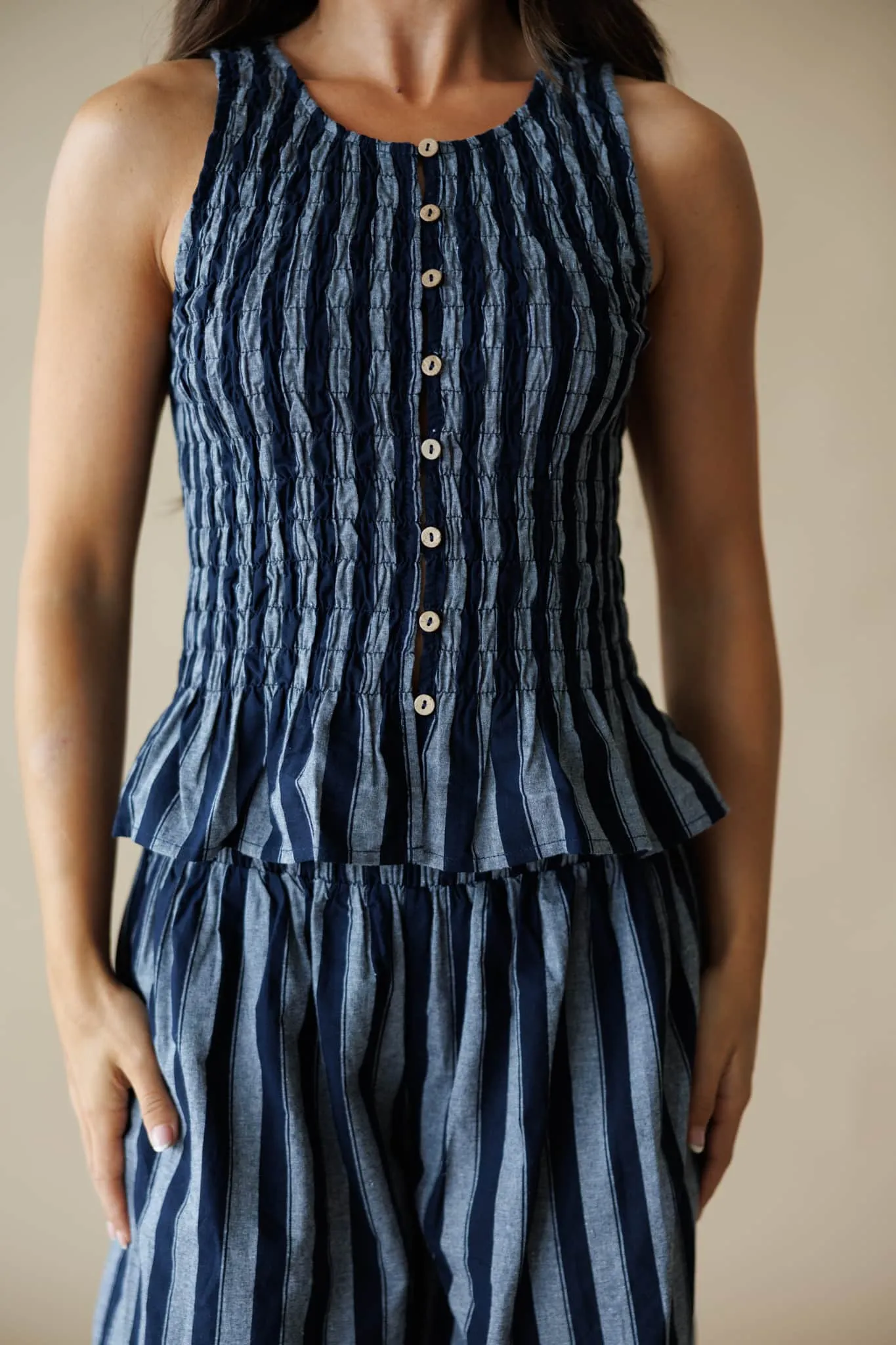 Marina Nights Striped Top sold by LANE 201 product image thumbnail 2