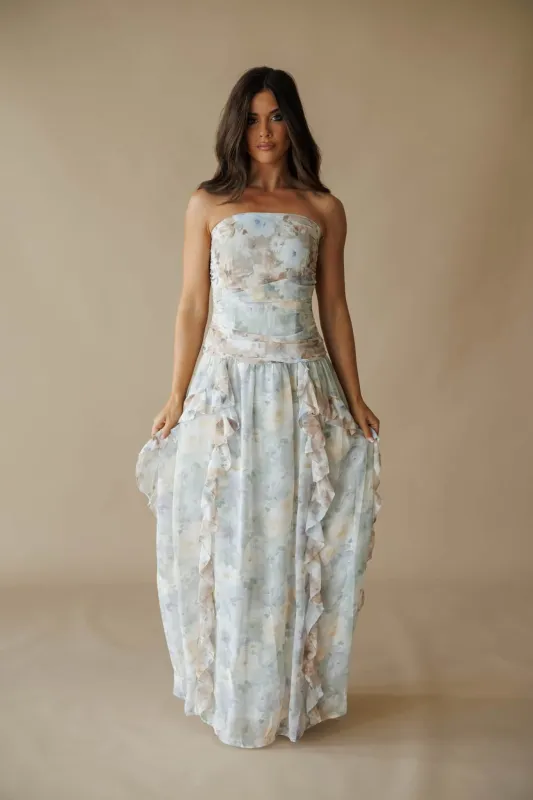 English Garden Maxi Dress made by Fore Collection