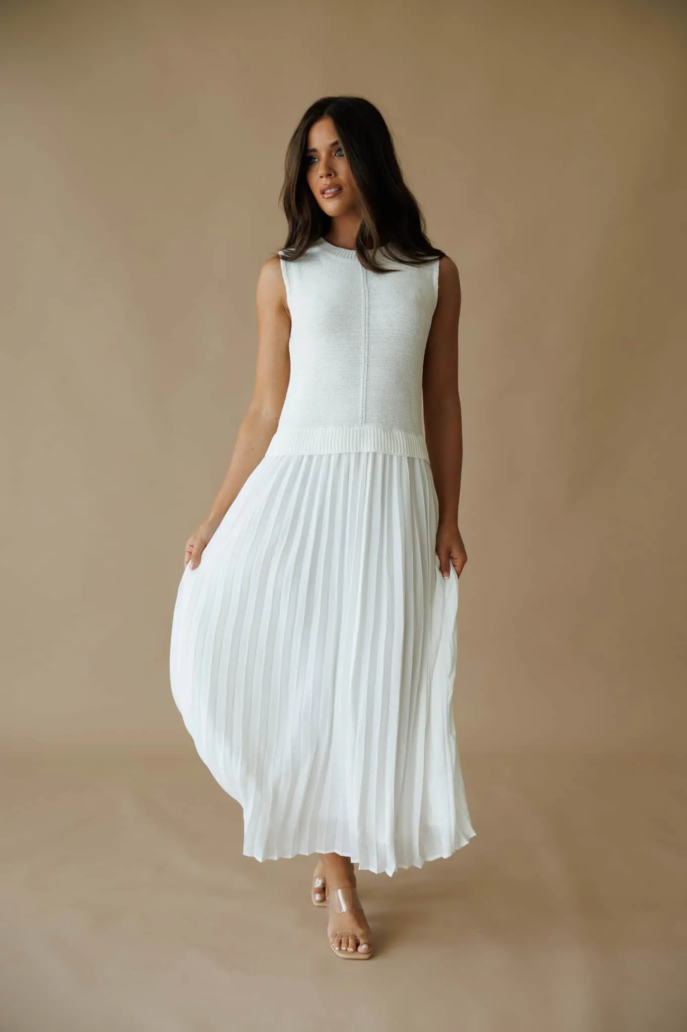 Yacht Wife Midi Dress sold by LANE 201