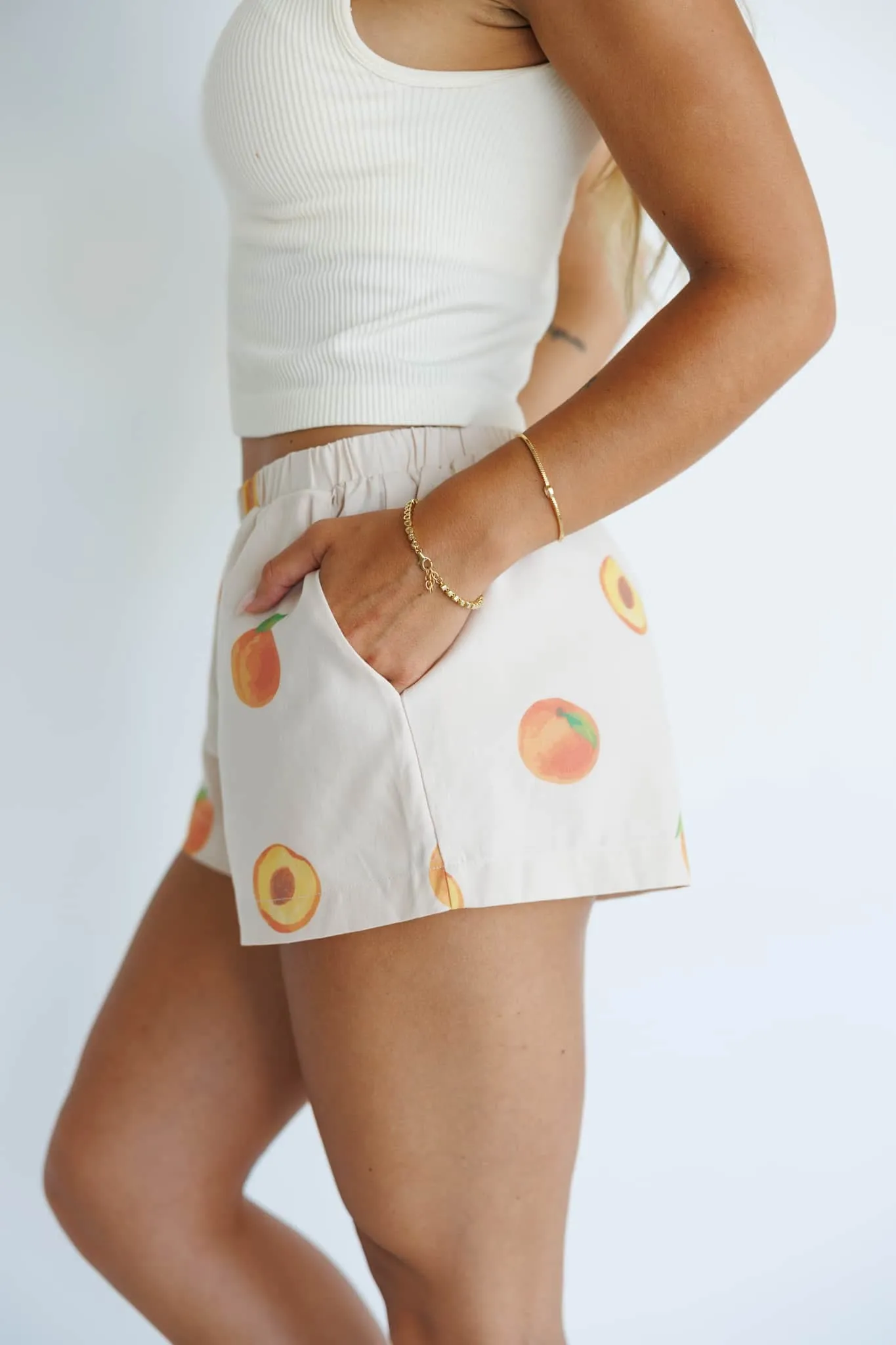 Peach Boxer Shorts sold by LANE 201 product image thumbnail 3