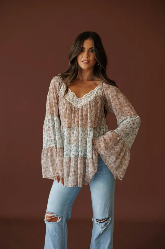 Meadow Romance Top made by By Together