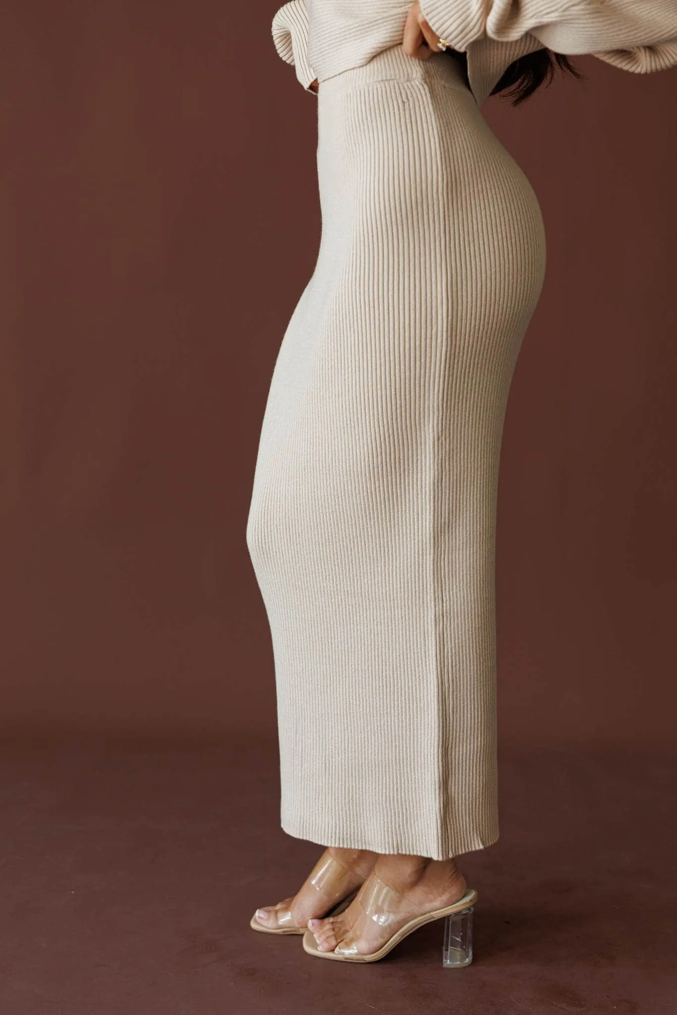 Fall In Love Knit Skirt sold by LANE 201 product image thumbnail 3