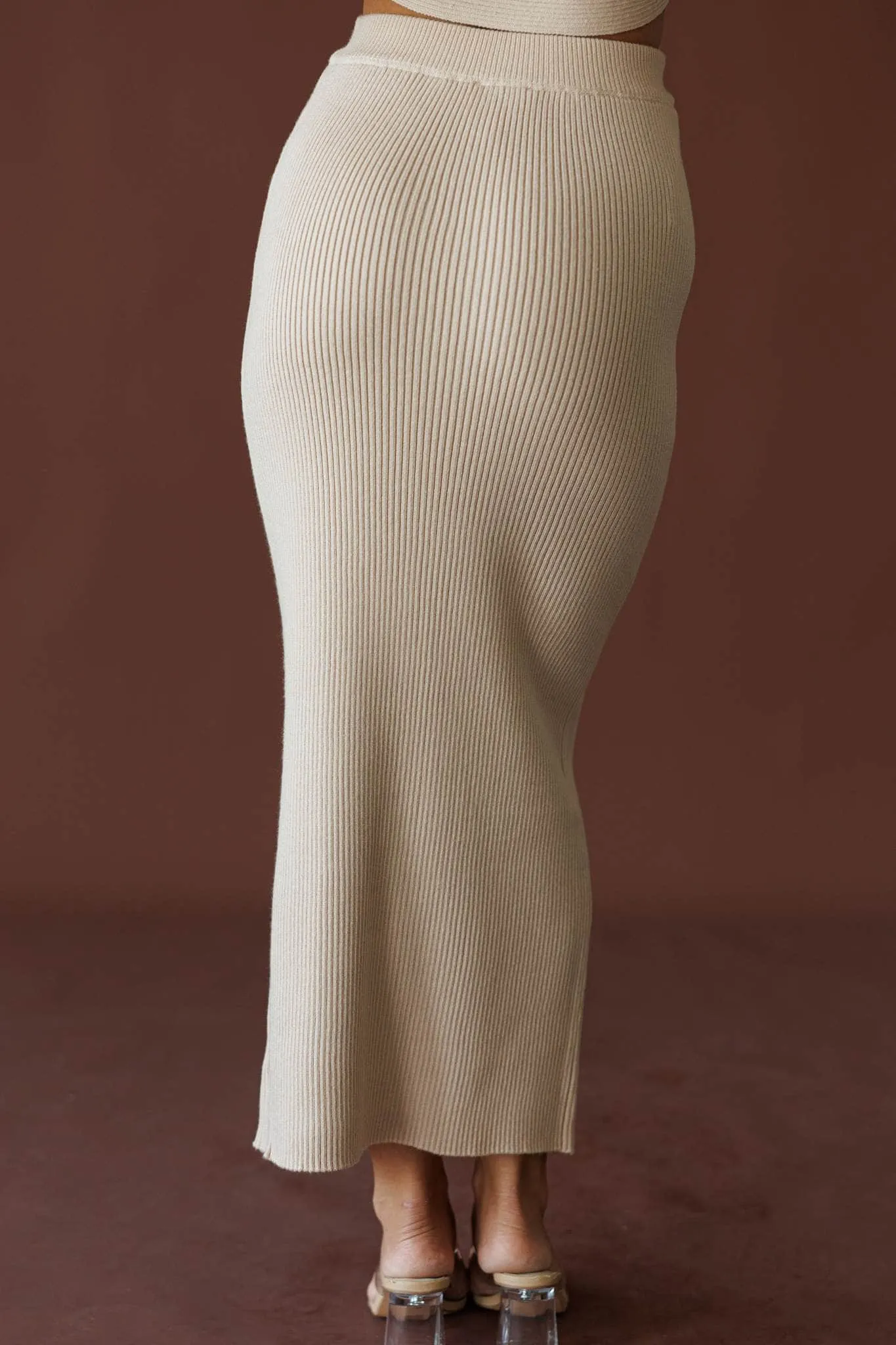 Fall In Love Knit Skirt sold by LANE 201 product image thumbnail 4