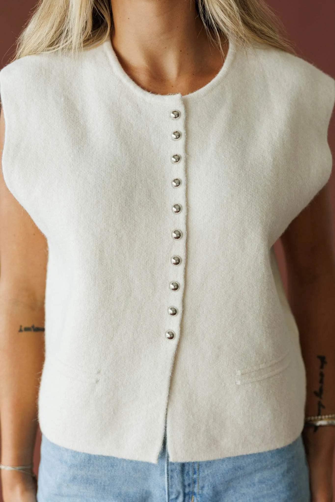 Upstate Sweater Vest sold by LANE 201 product image thumbnail 2