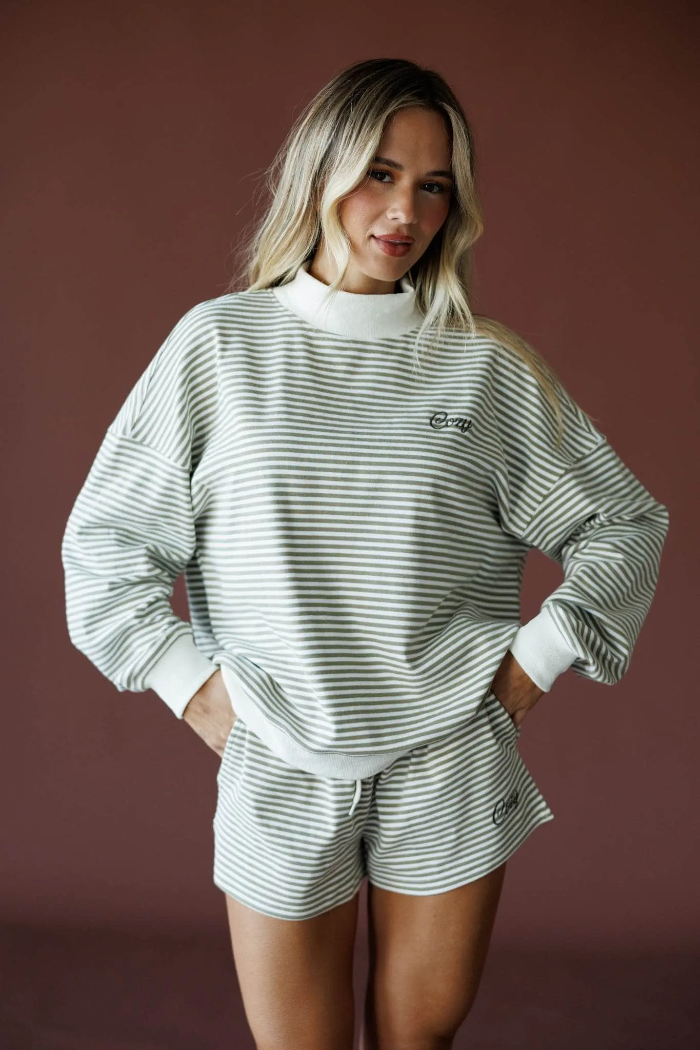 Currently Cozy Sweatshirt sold by LANE 201