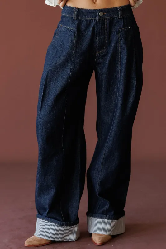 The Insider Cuffed Jeans made by Bailey Rose