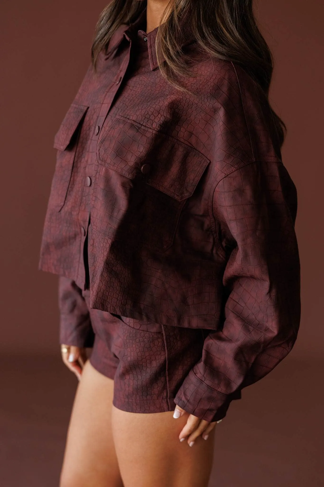 Pretty Reckless Suede Jacket sold by LANE 201 product image thumbnail 3