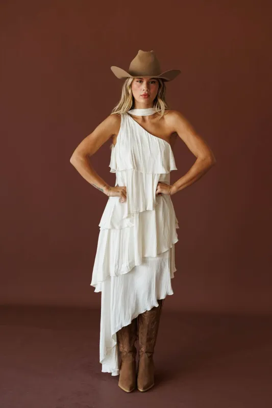 Hollowloom Tiered Dress made by Lena