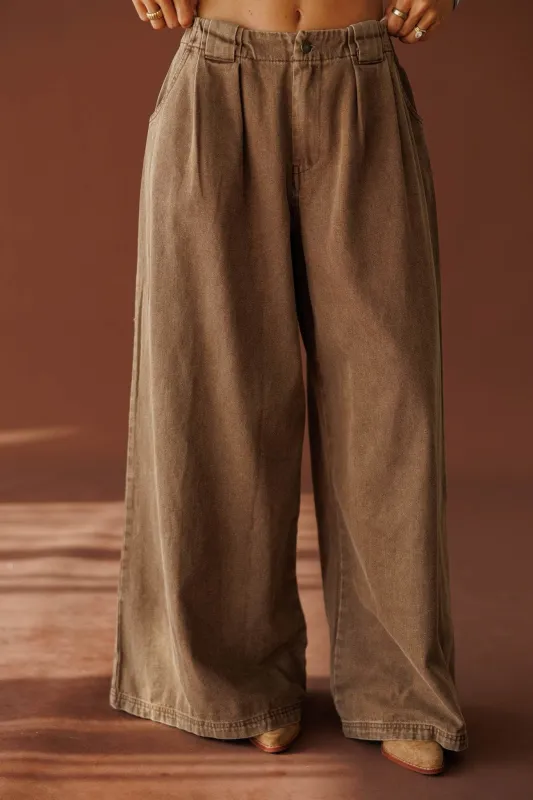 Roadside Wide Leg Pants made by Promesa