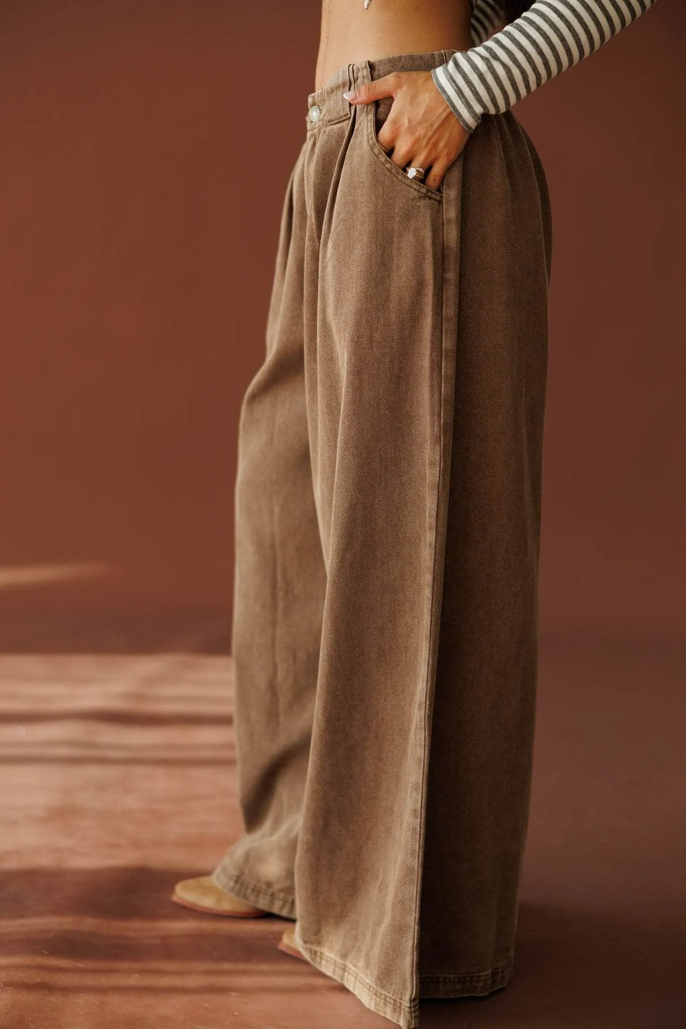 Roadside Wide Leg Pants sold by LANE 201 product image thumbnail 3