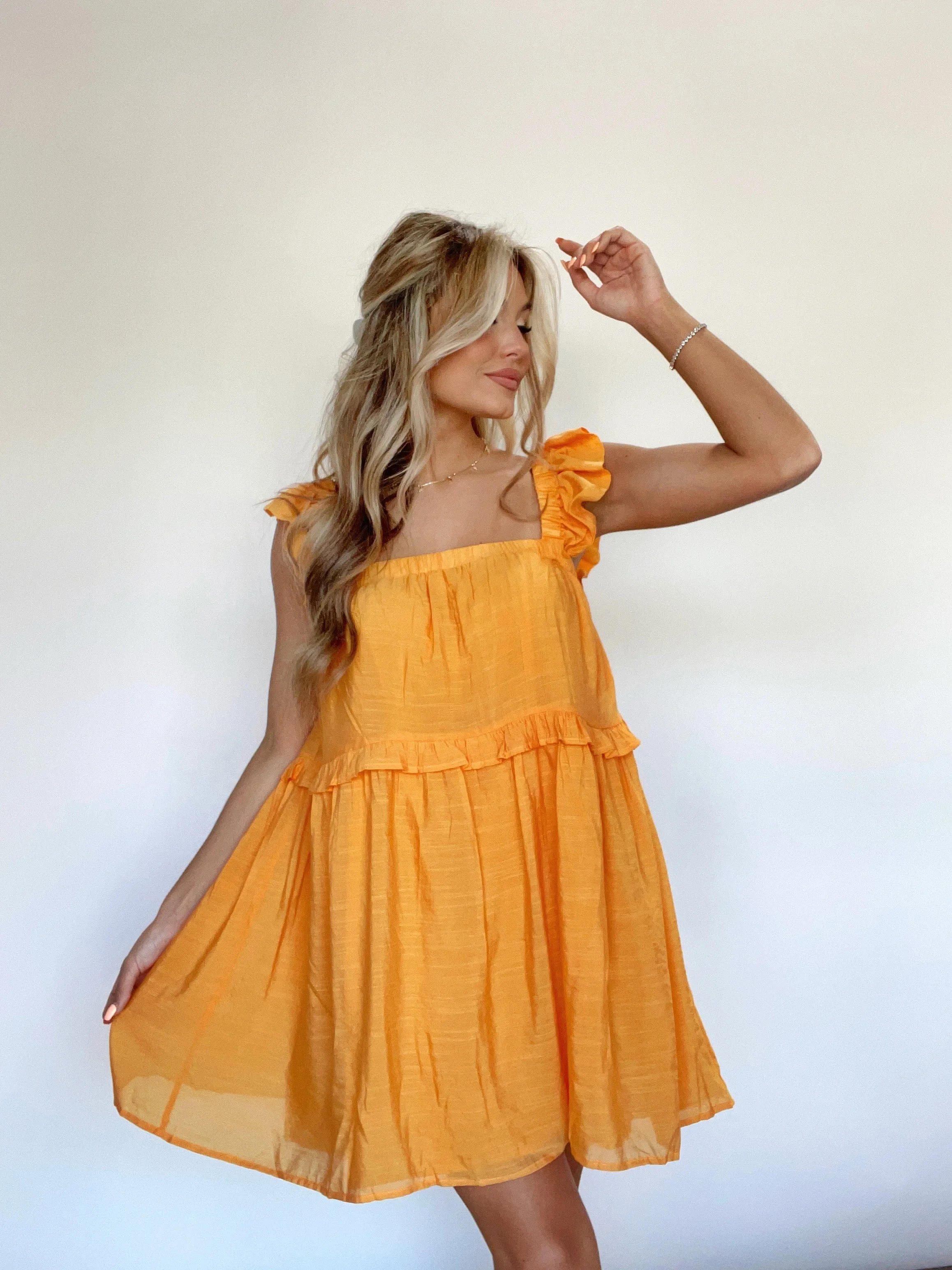 Orange You Happy Dress sold by LANE 201 product image thumbnail 3