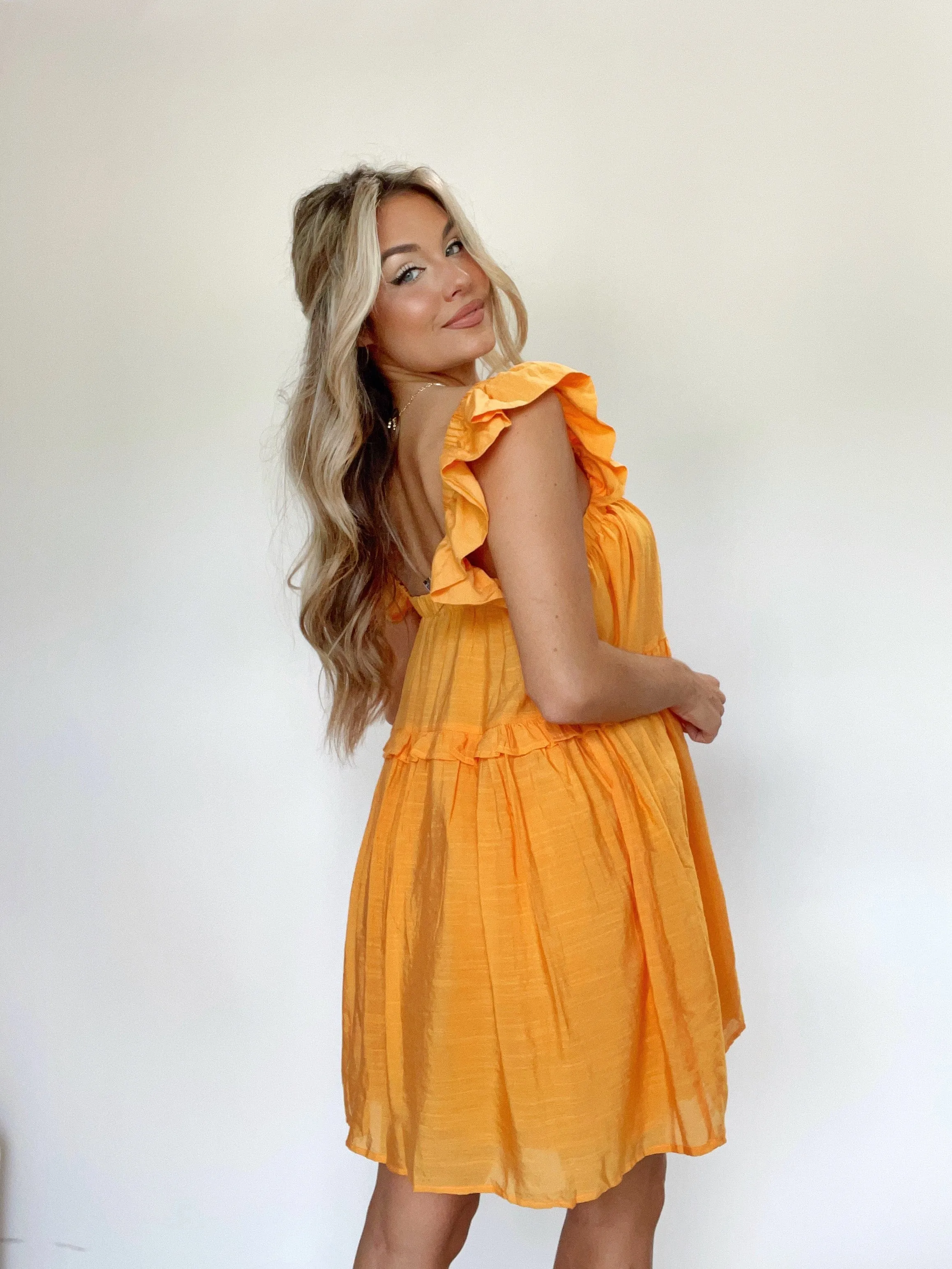 Orange You Happy Dress sold by LANE 201 product image thumbnail 5
