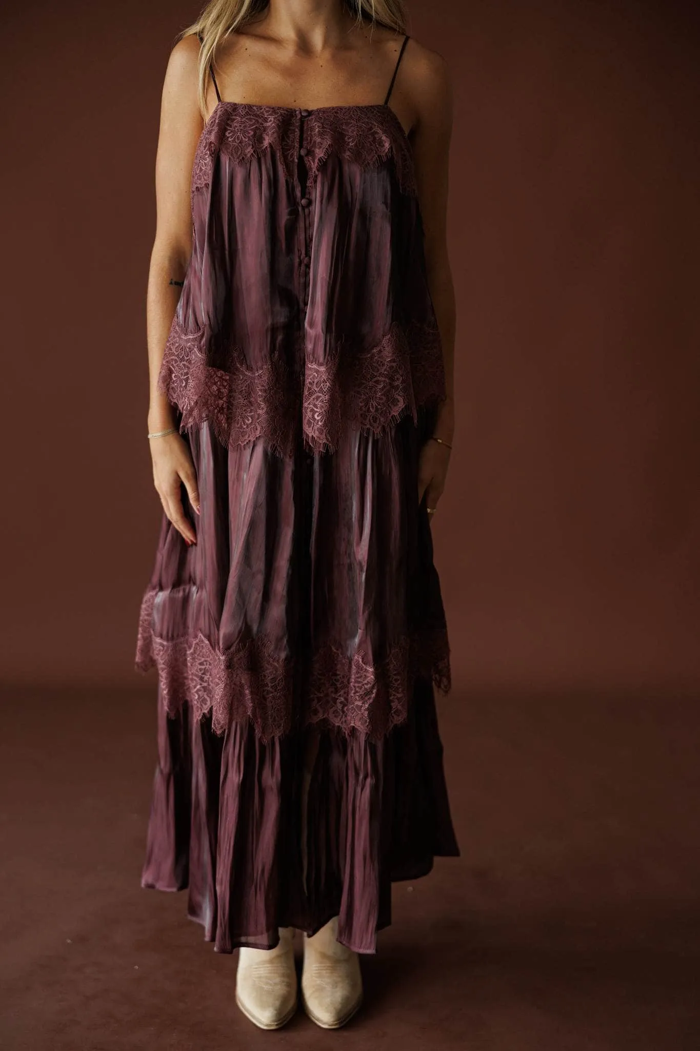 Where The Wildflowers Grow Maxi Dress sold by LANE 201 product image thumbnail 2