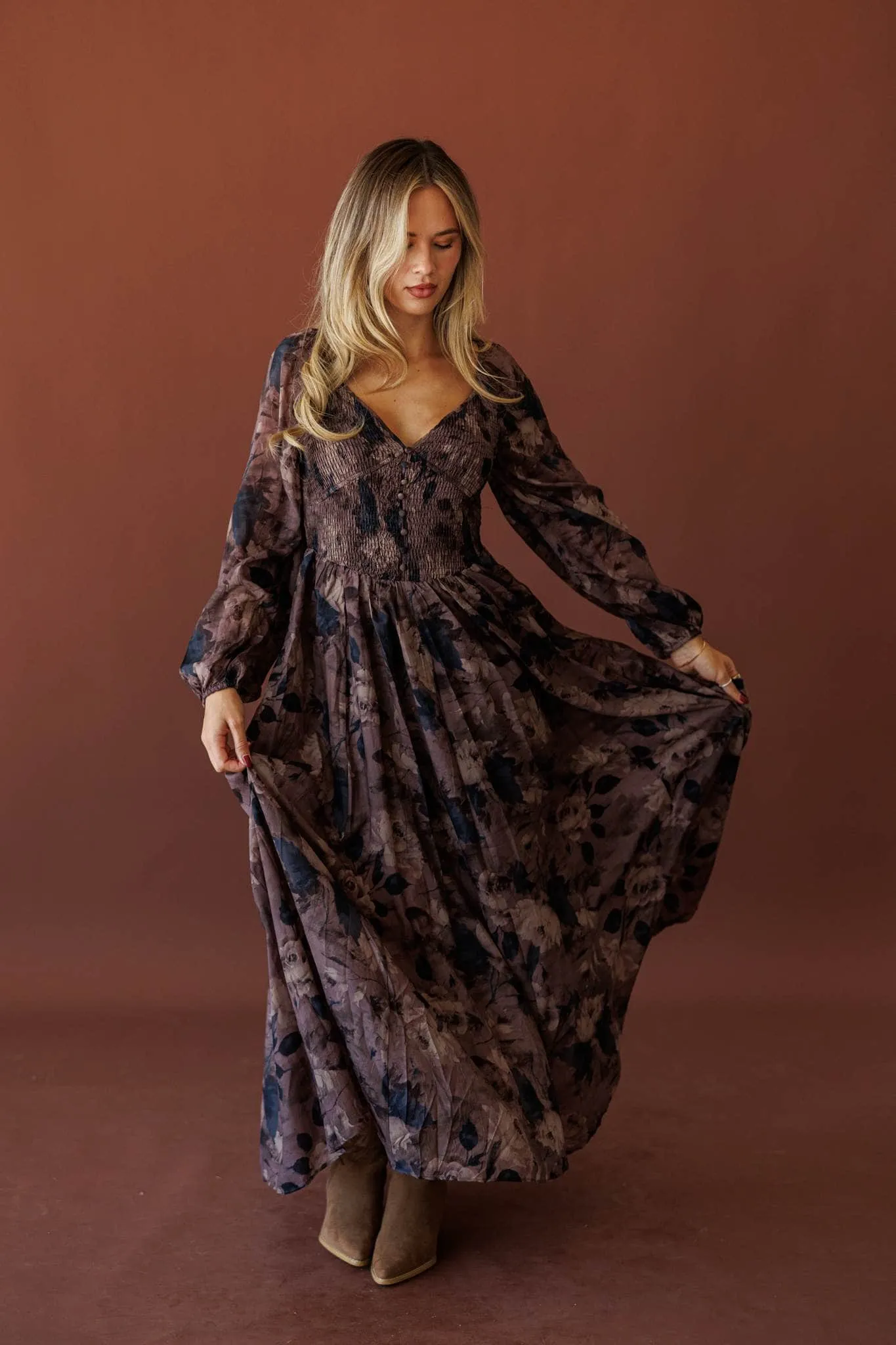 Wildwood Floral Maxi Dress sold by LANE 201 product image thumbnail 2