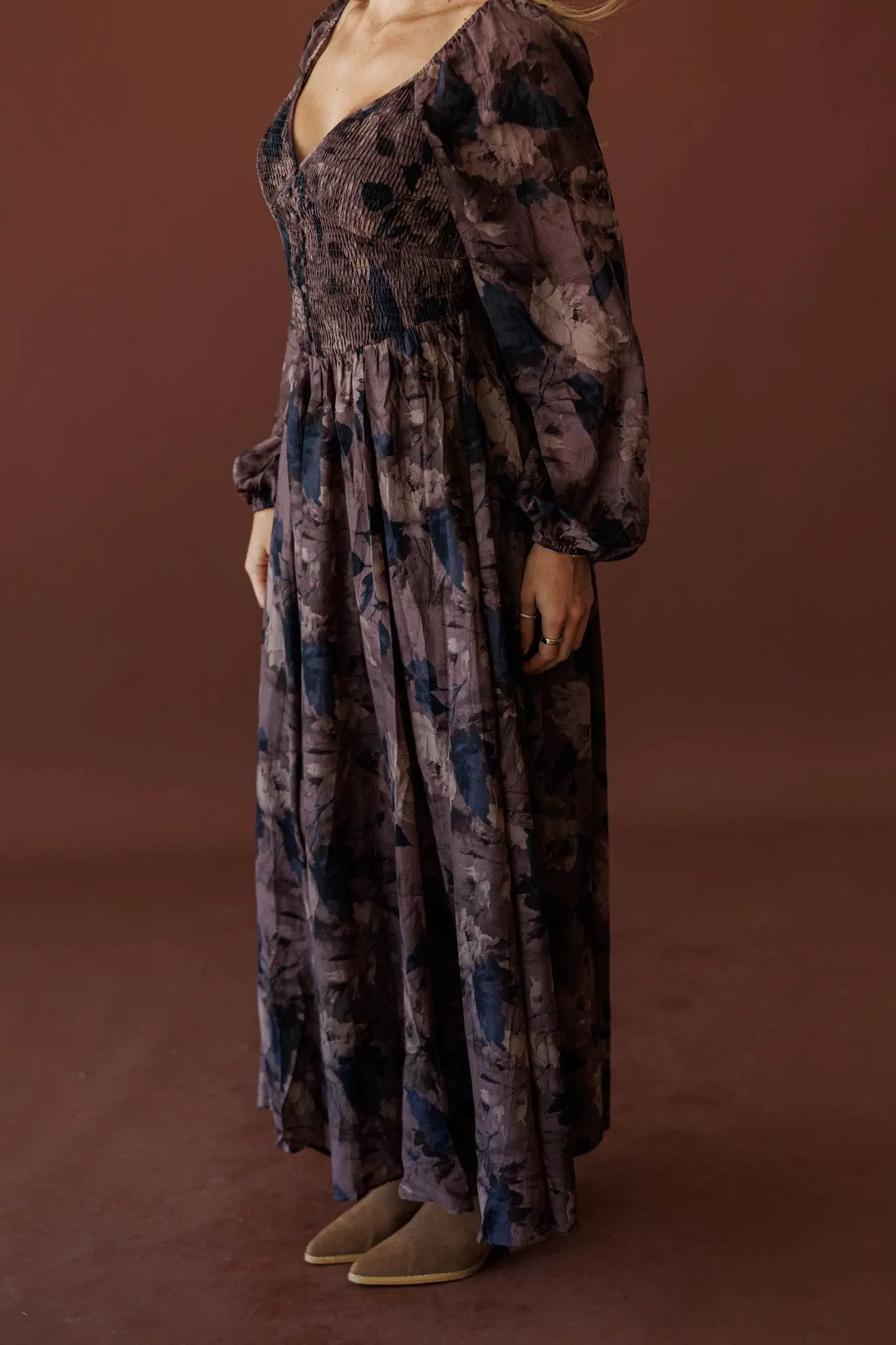 Wildwood Floral Maxi Dress sold by LANE 201 product image thumbnail 5