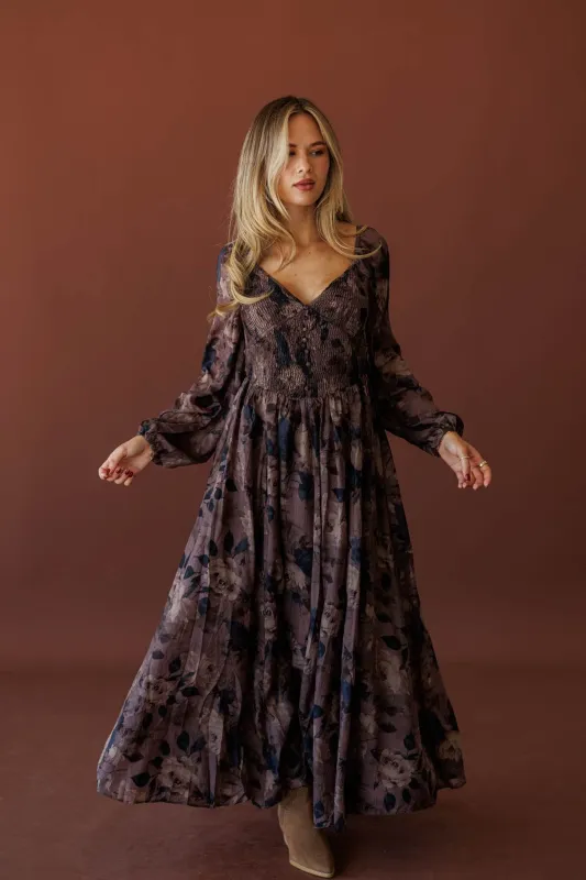 Wildwood Floral Maxi Dress made by Promesa