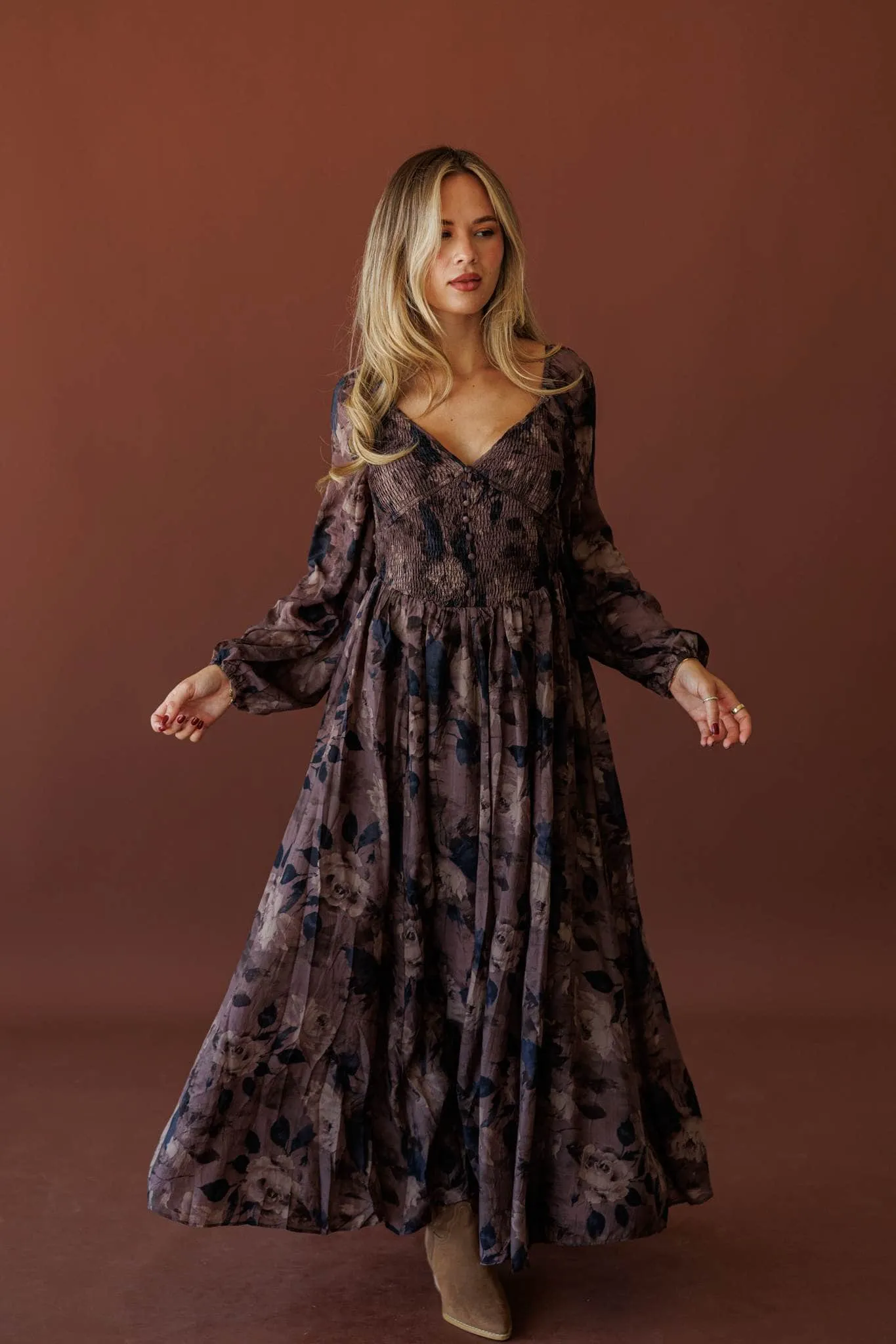 Wildwood Floral Maxi Dress sold by LANE 201
