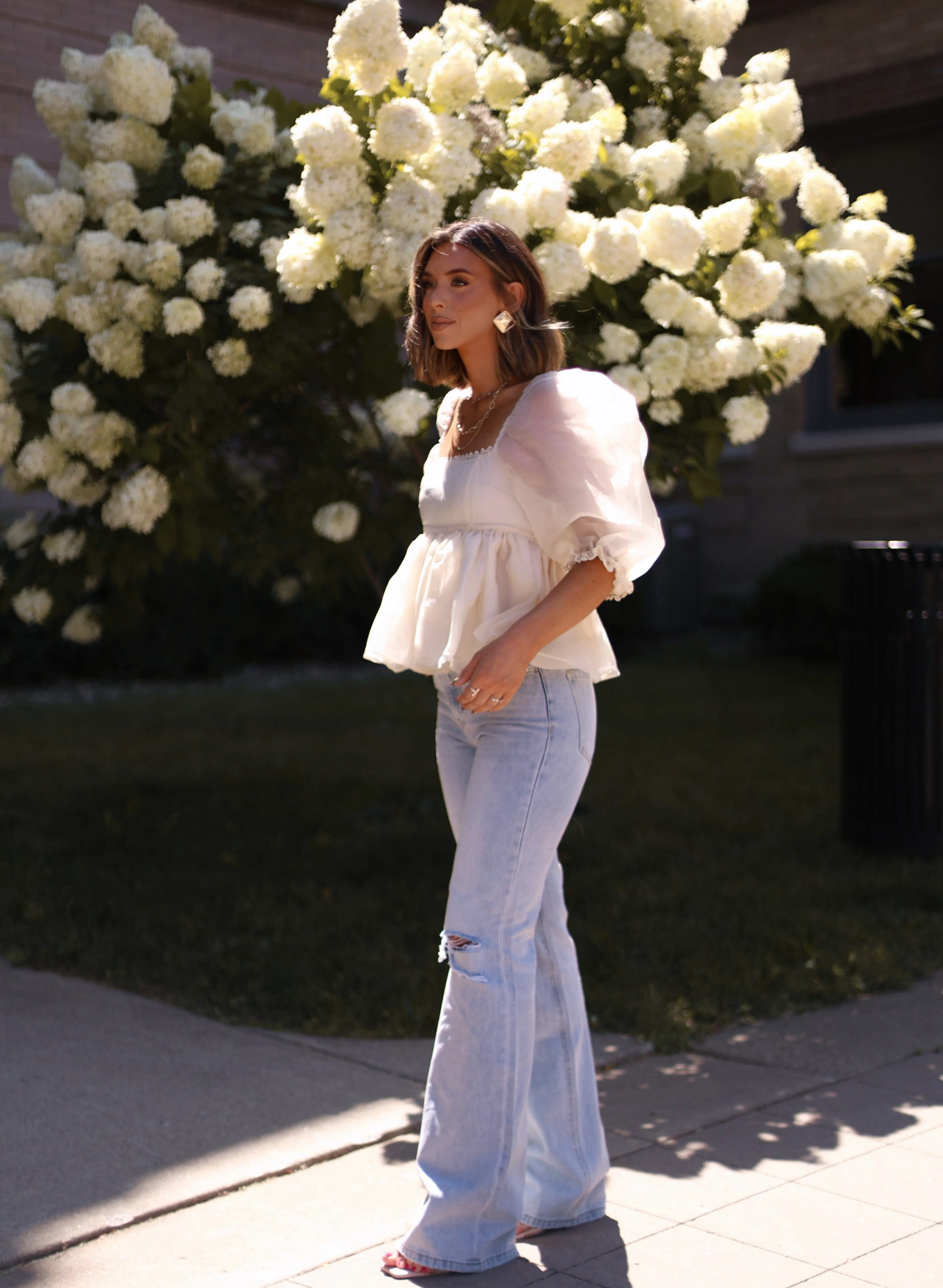 Vintage Flare Stretch Denim sold by LANE 201 product image thumbnail 4