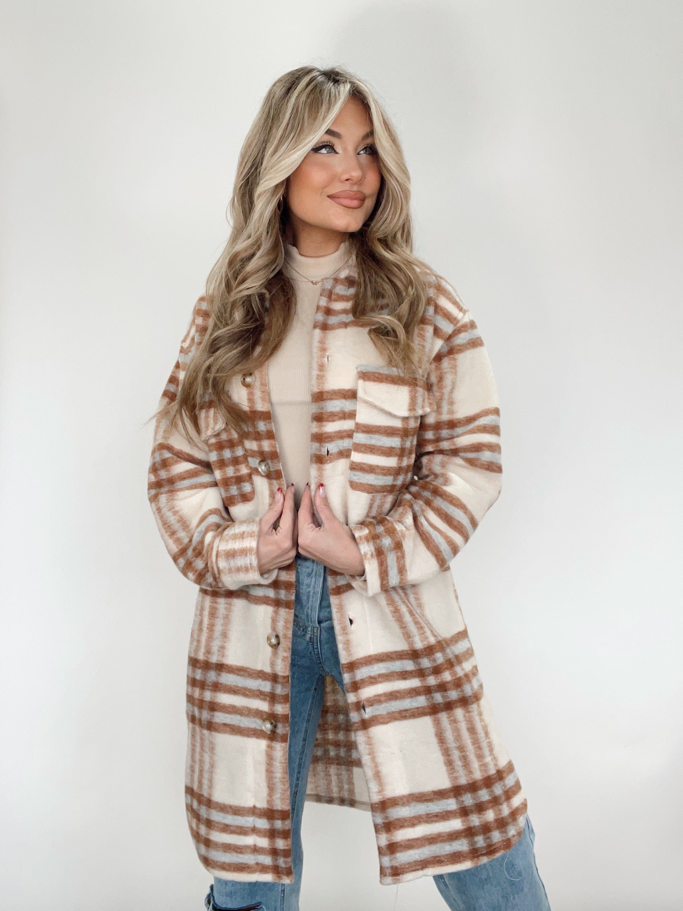 Brown Chilly Adventures Sherpa Jacket sold by LANE 201