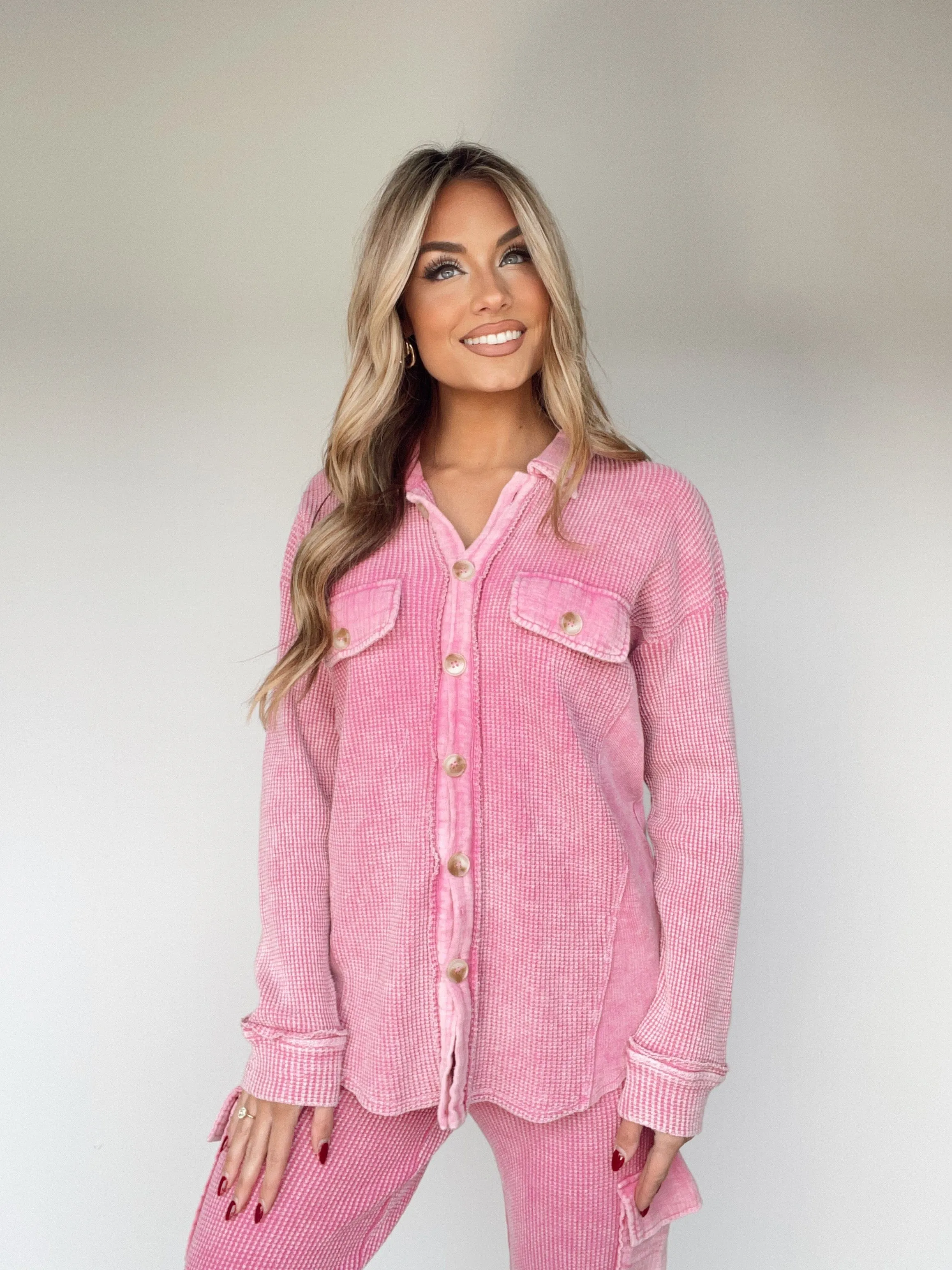 Stay Easy Button Up sold by LANE 201 product image thumbnail 5