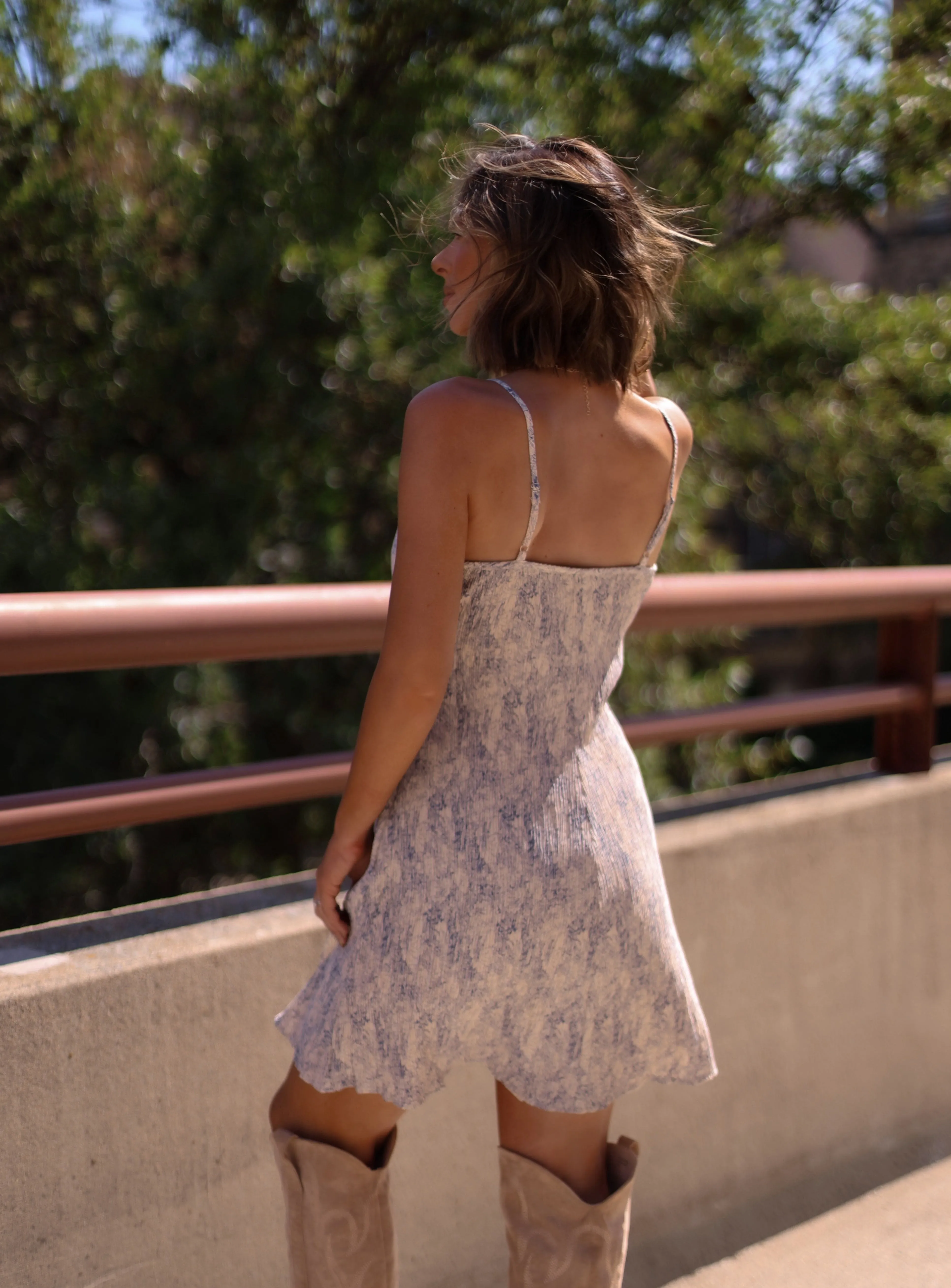 Vintage Vineyard Mini Dress sold by LANE 201 product image thumbnail 3