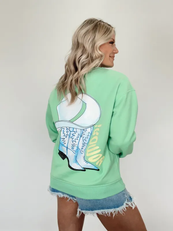Howdy Graphic Sweatshirt sold by LANE 201