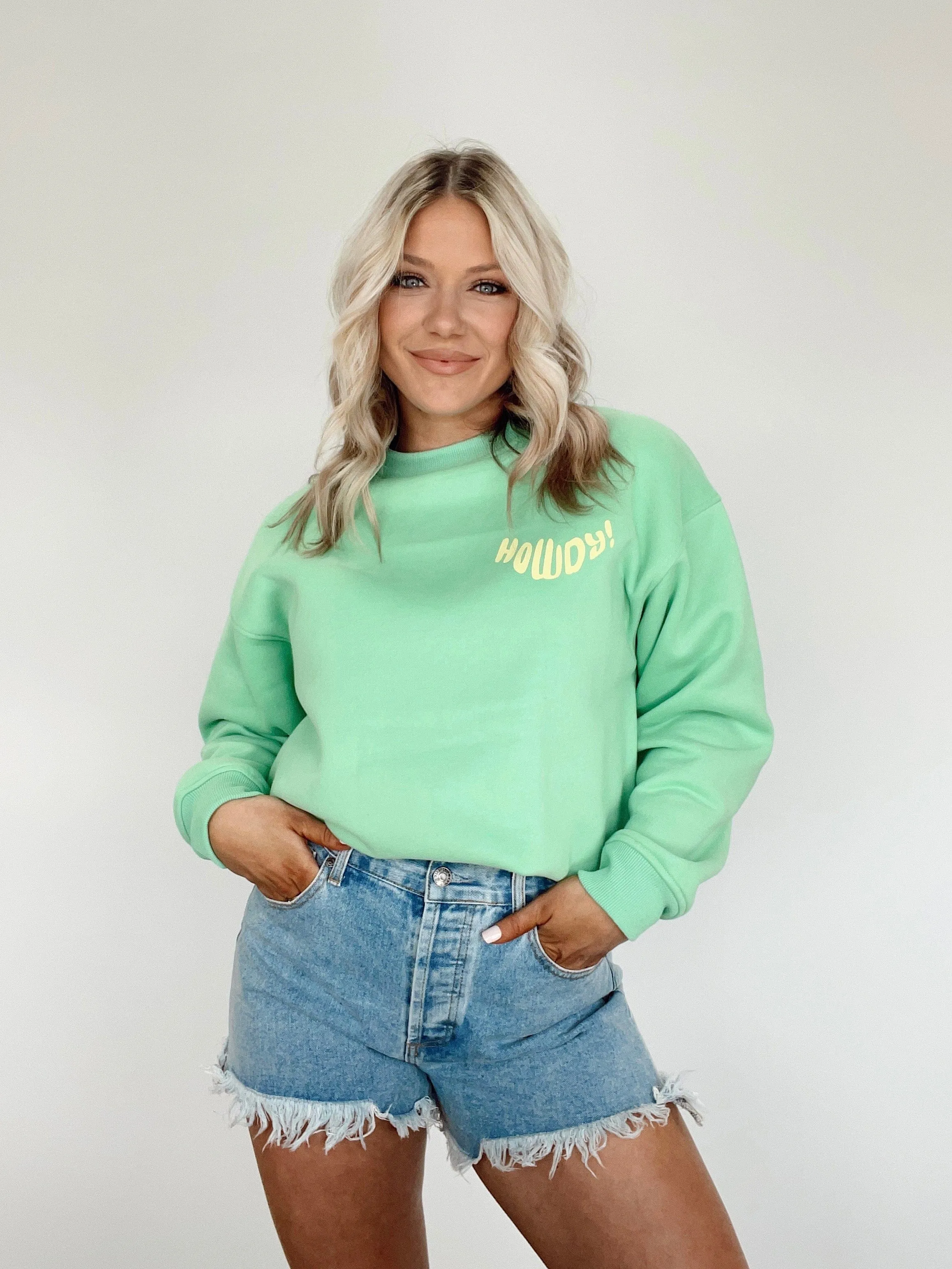 Howdy Graphic Sweatshirt sold by LANE 201 product image thumbnail 3