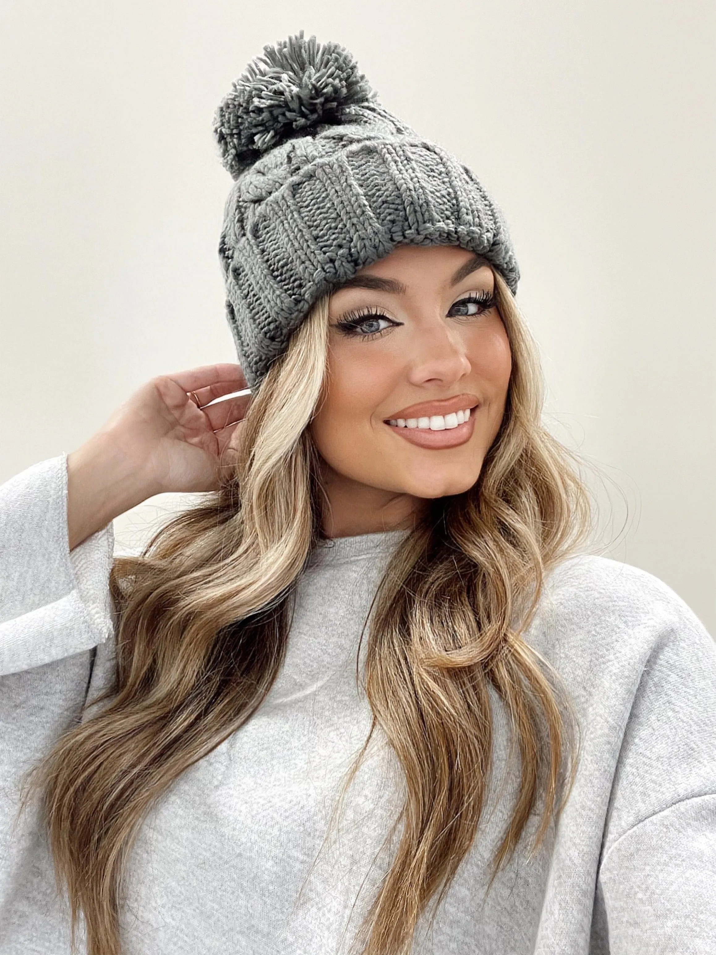 Black Ski Trip Beanie sold by LANE 201 product image thumbnail 4