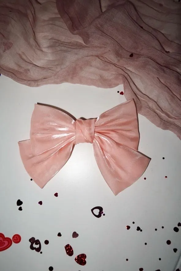 Satin Bow Hair Clips sold by LANE 201