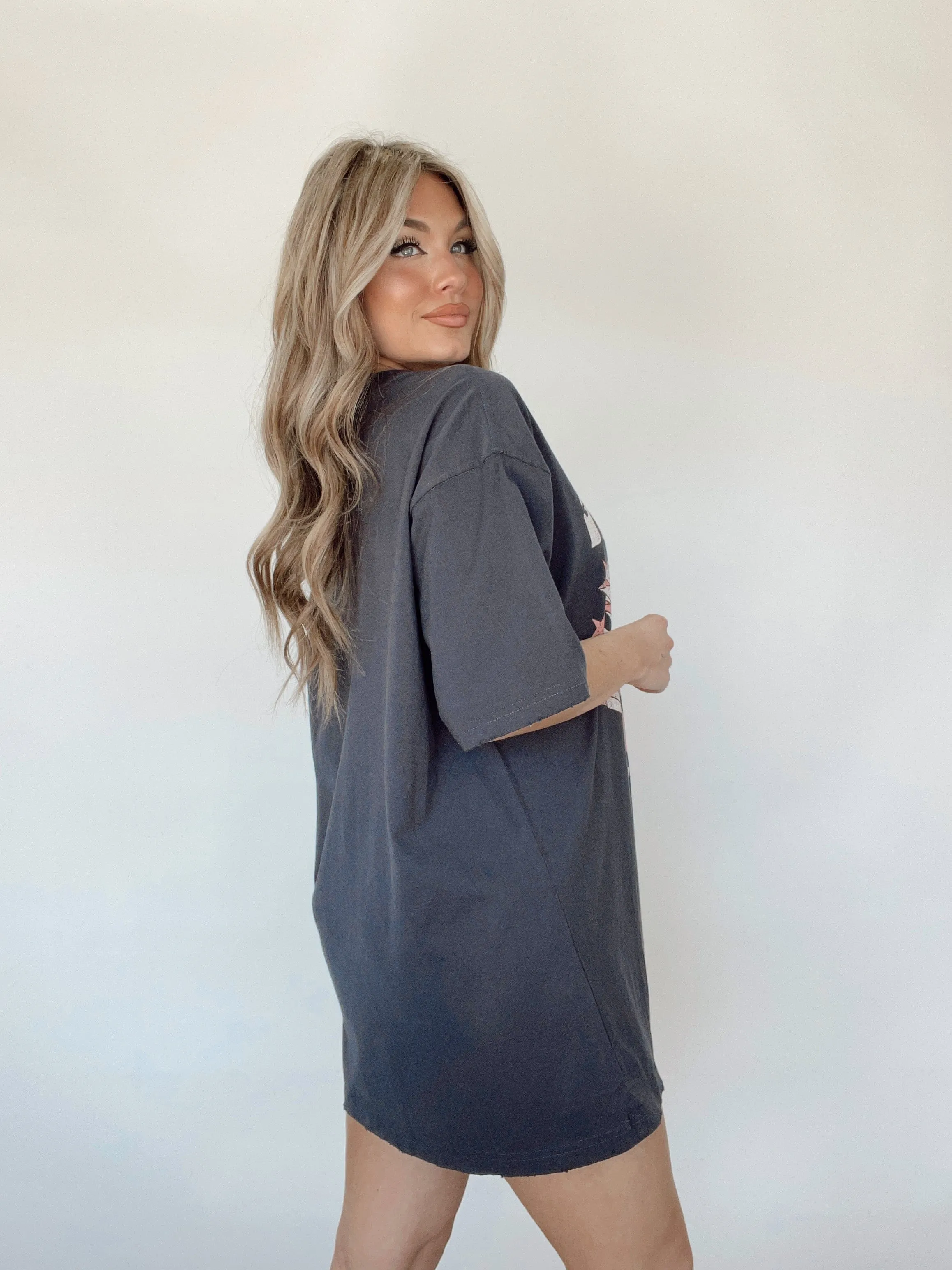 Black Long Live Cowboys Graphic Tee sold by LANE 201 product image thumbnail 3