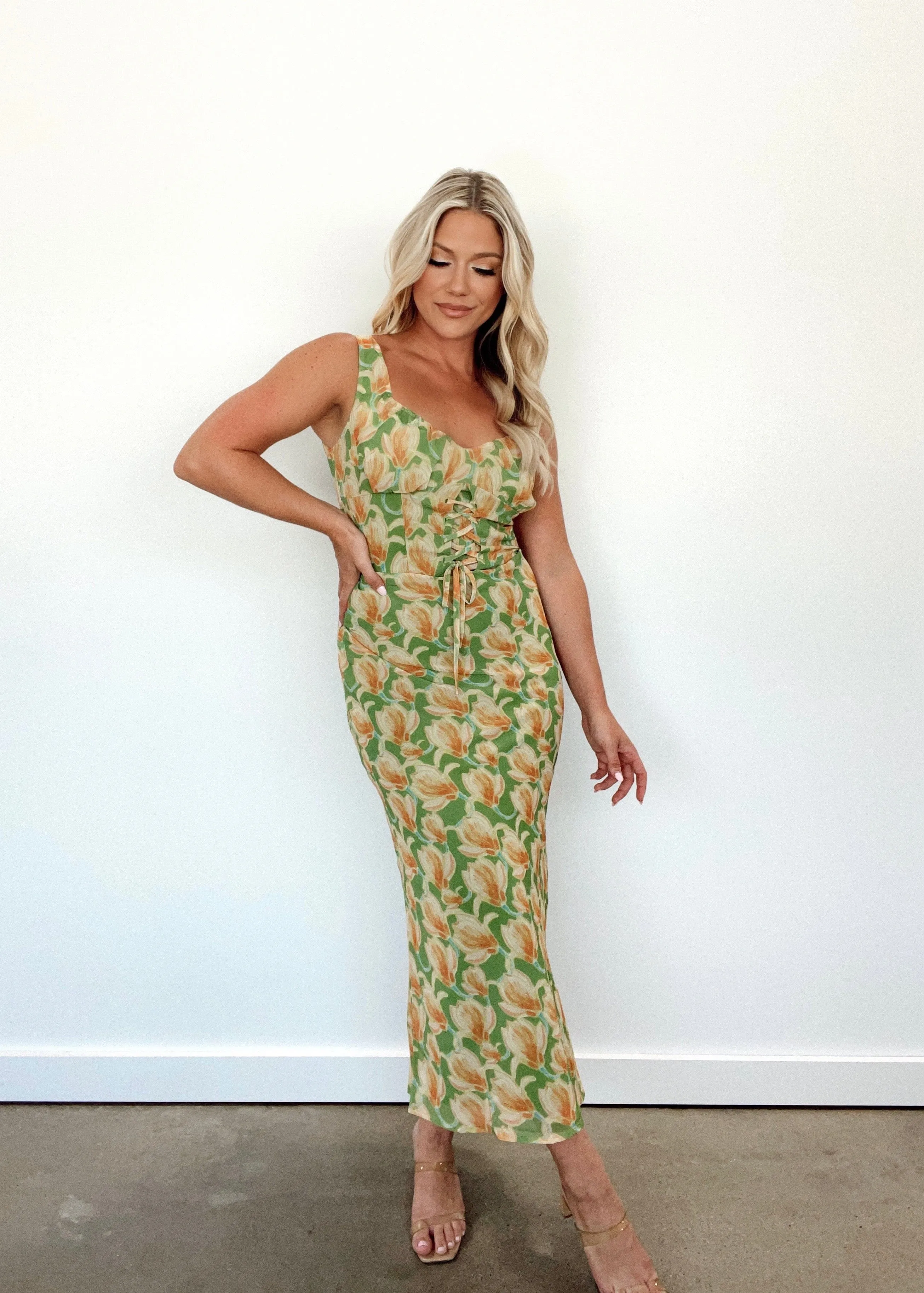 Full Bloom Maxi Dress sold by LANE 201