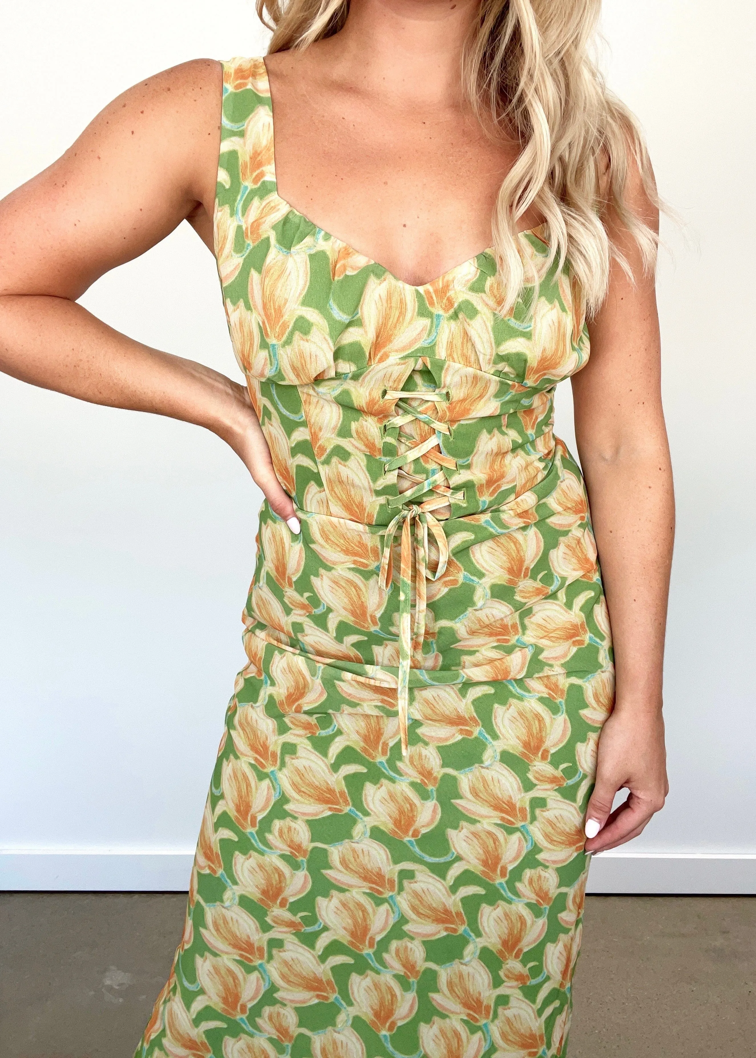 Full Bloom Maxi Dress sold by LANE 201 product image thumbnail 2