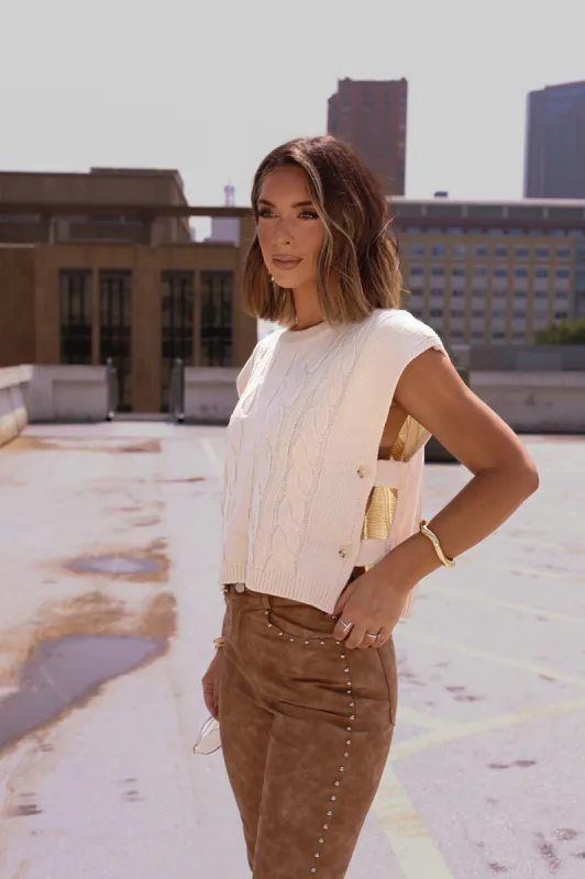 Cider House Sweater Vest sold by LANE 201