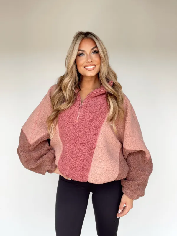 Sherpa Dreams Half Zip sold by LANE 201