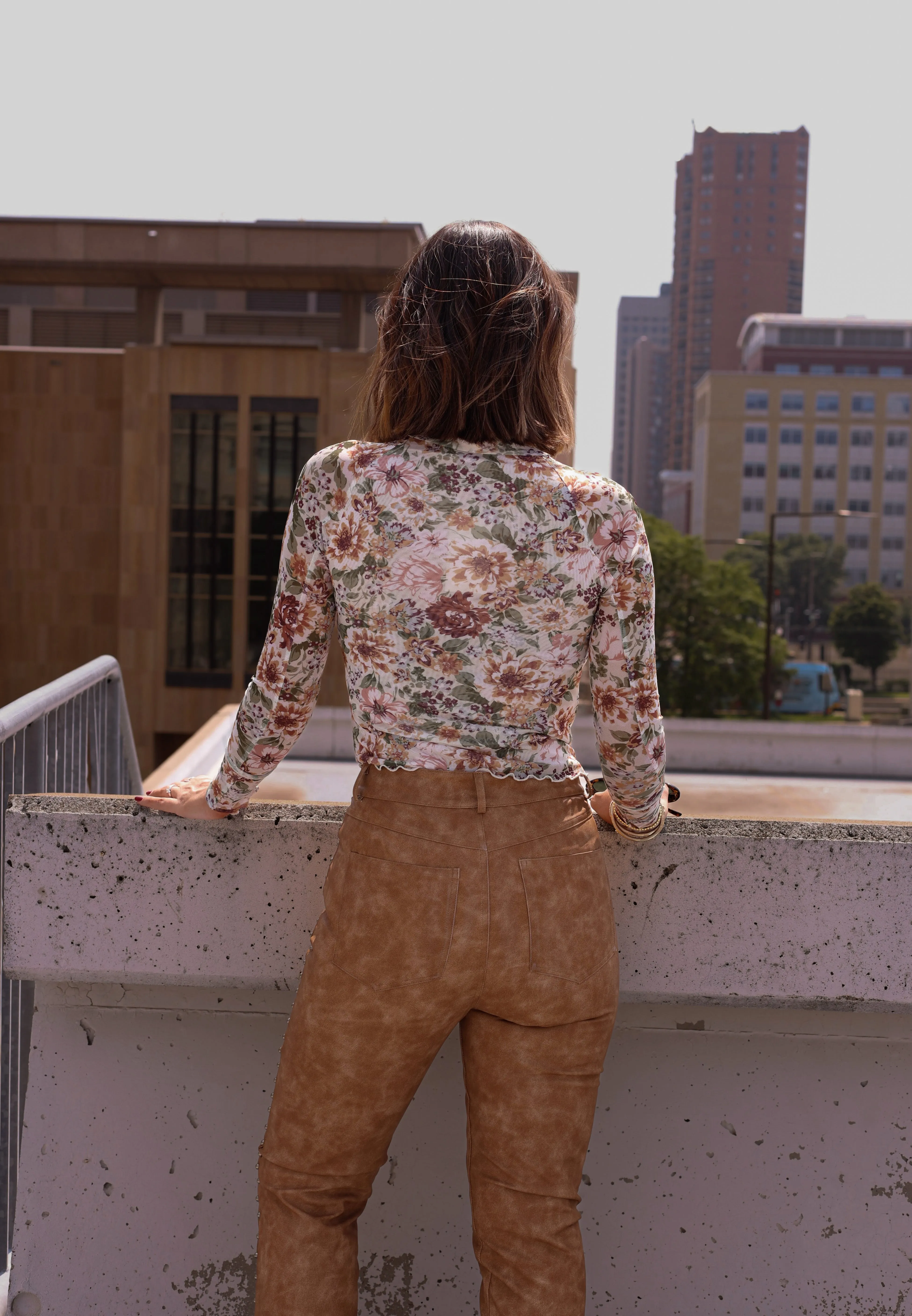 Spiced Floral Top sold by LANE 201 product image thumbnail 2