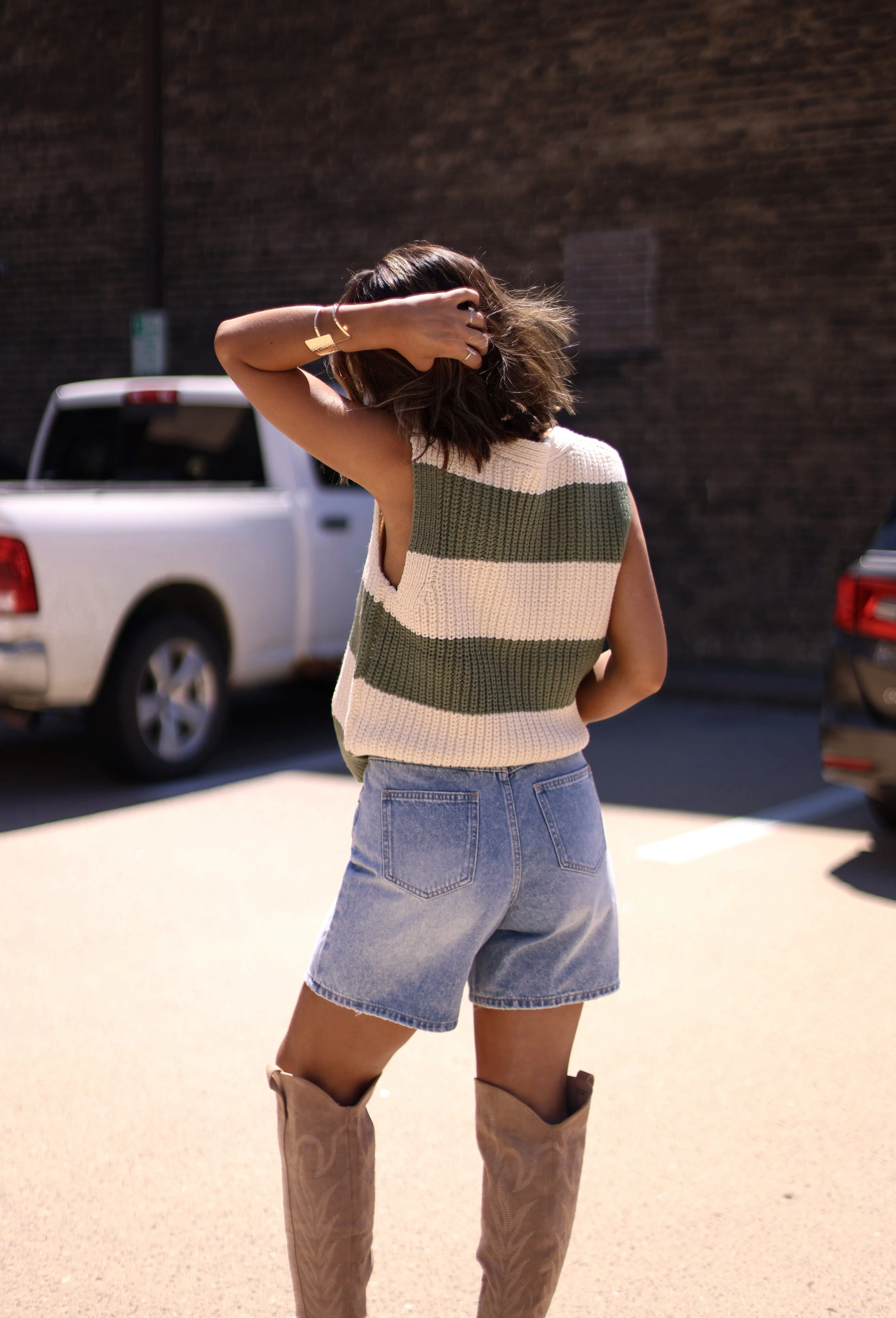 Coffeehouse Chic Sweater Vest sold by LANE 201 product image thumbnail 2